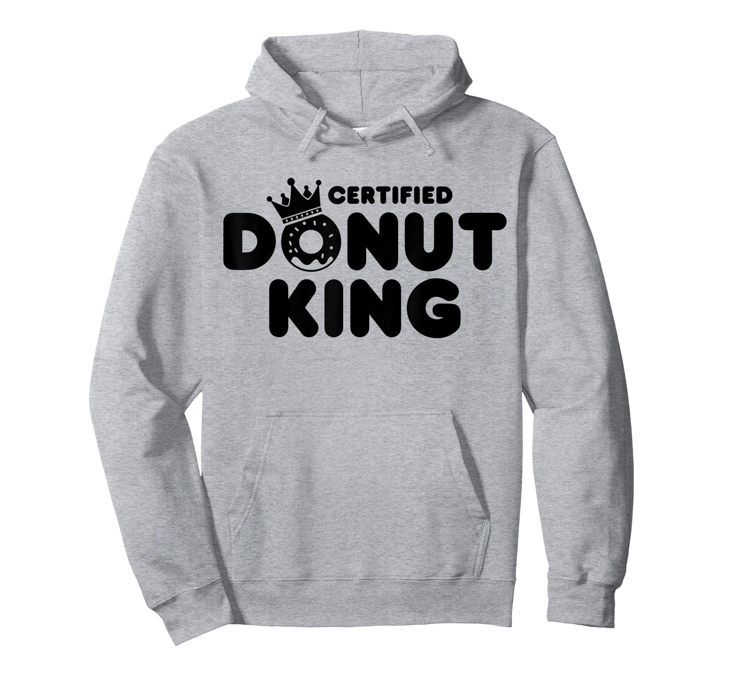 Certified Donut King Funny Boys Men Doughnut Food Lover T-Shirt