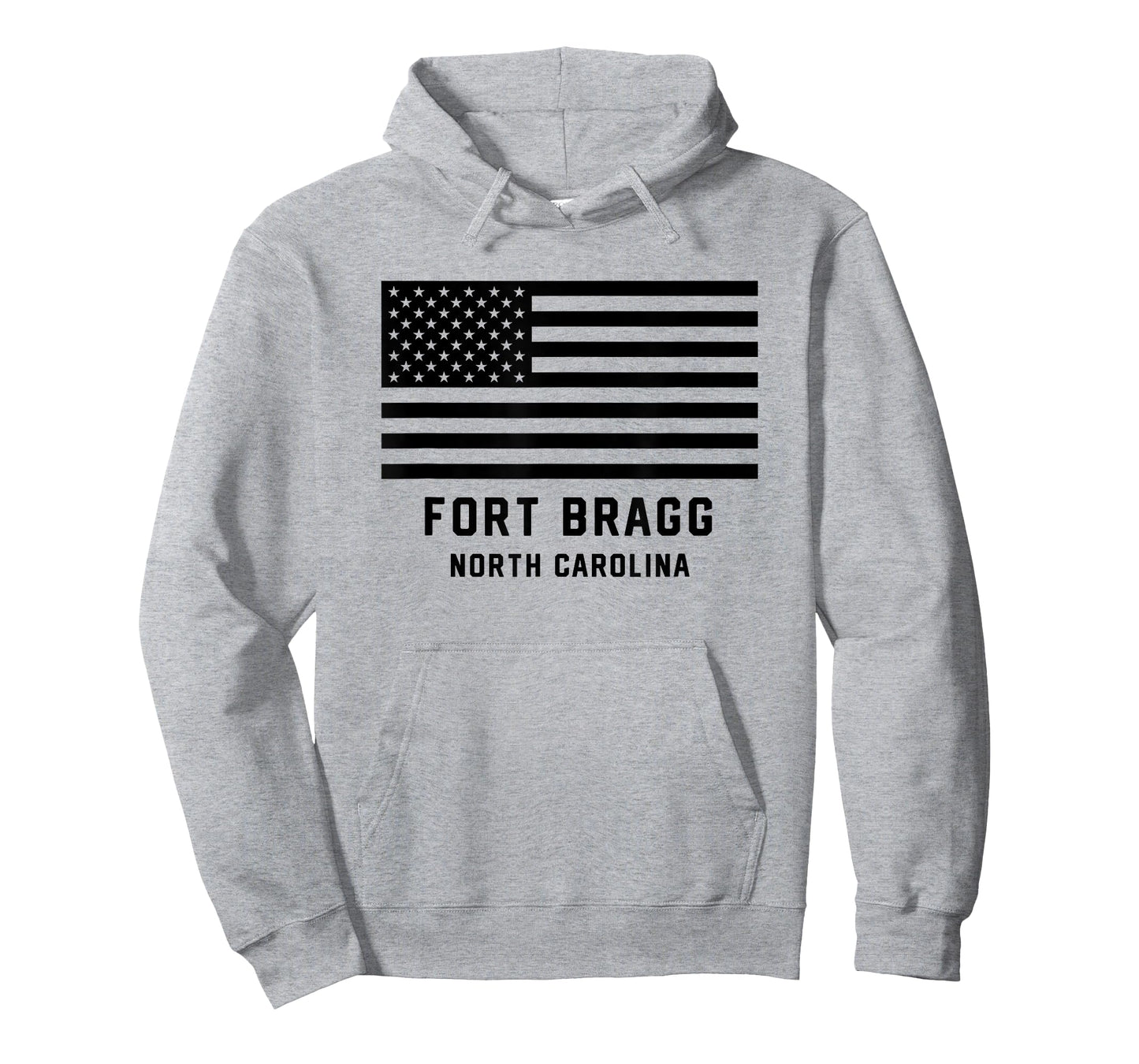 Fort Bragg North Carolina US Army American Flag Patriotic T-Shirt