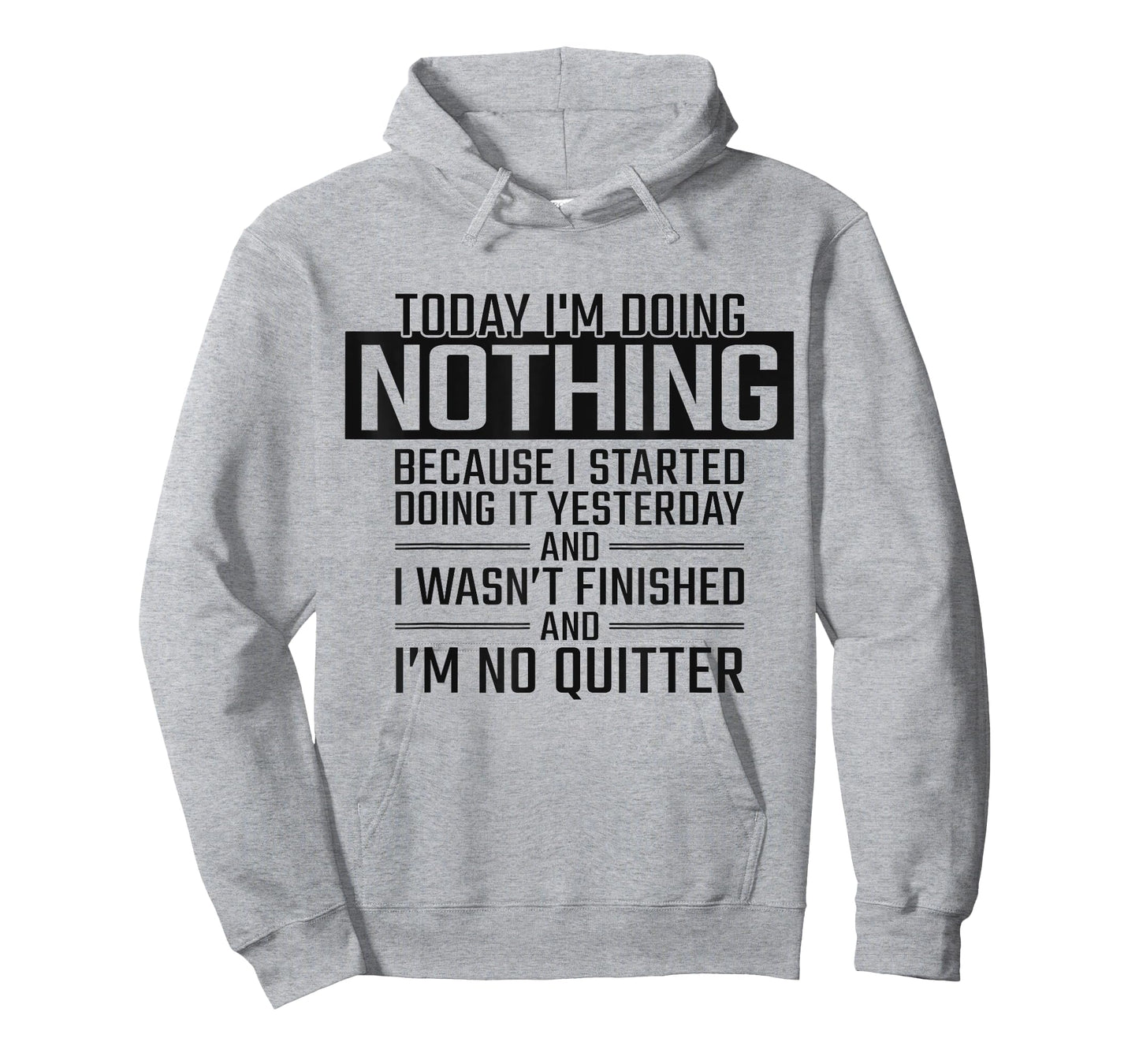 Today I'm Doing Nothing - Funny Lazy People Christmas Gift T-Shirt