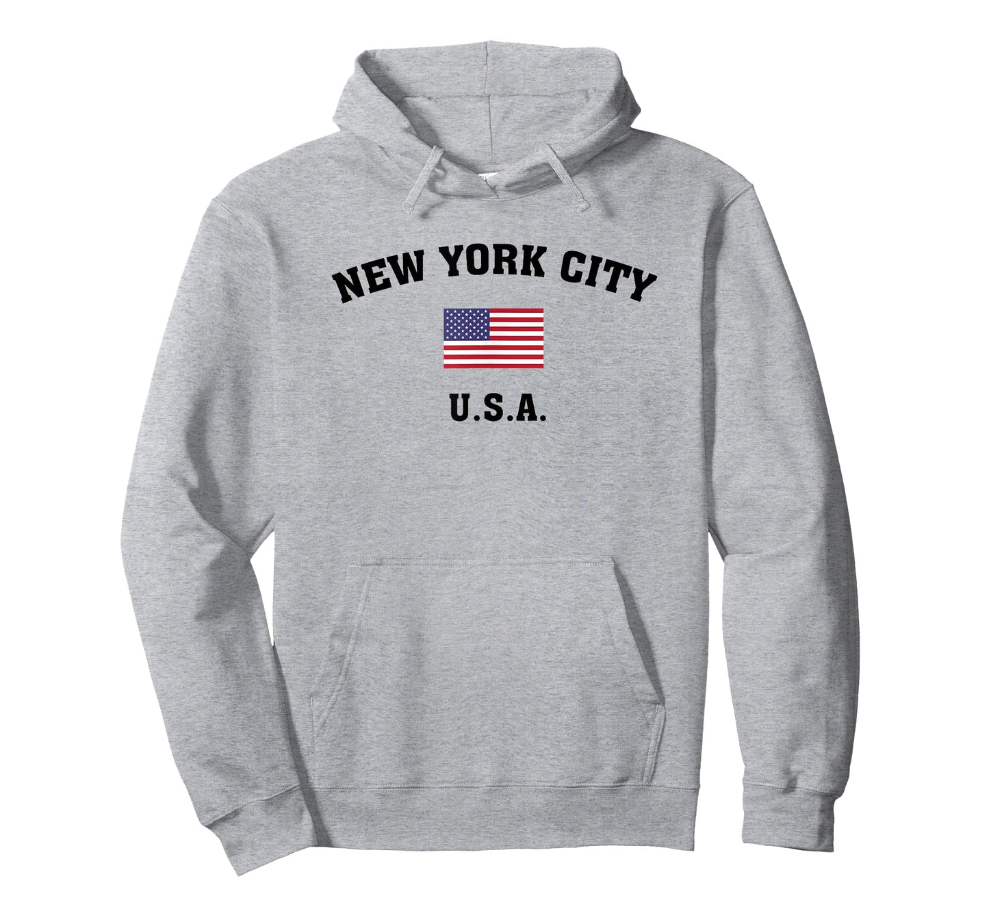New York City USA with American Flag T Shirt T-Shirt