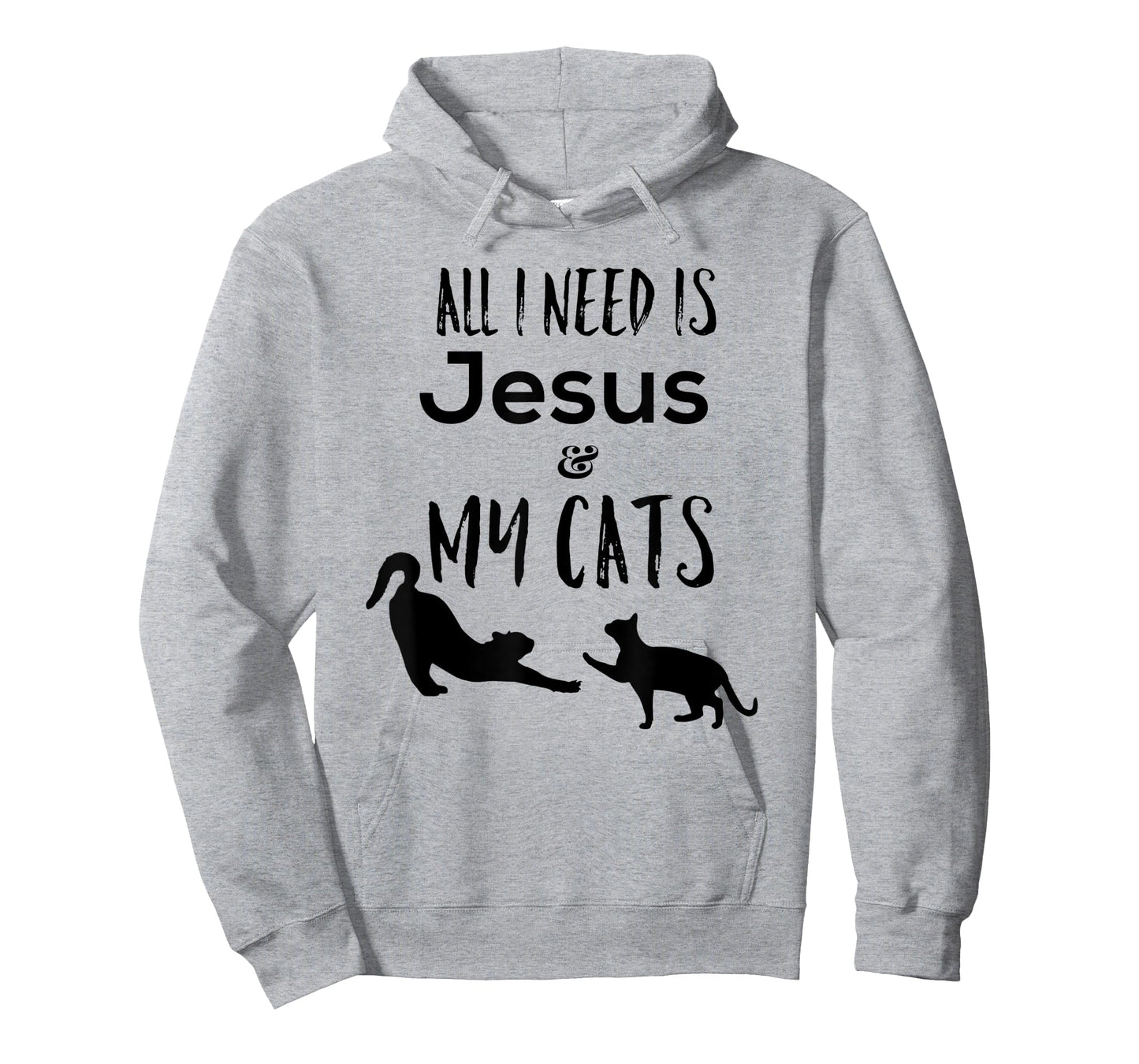 All I need is Jesus and My Cats Funny T-Shirt