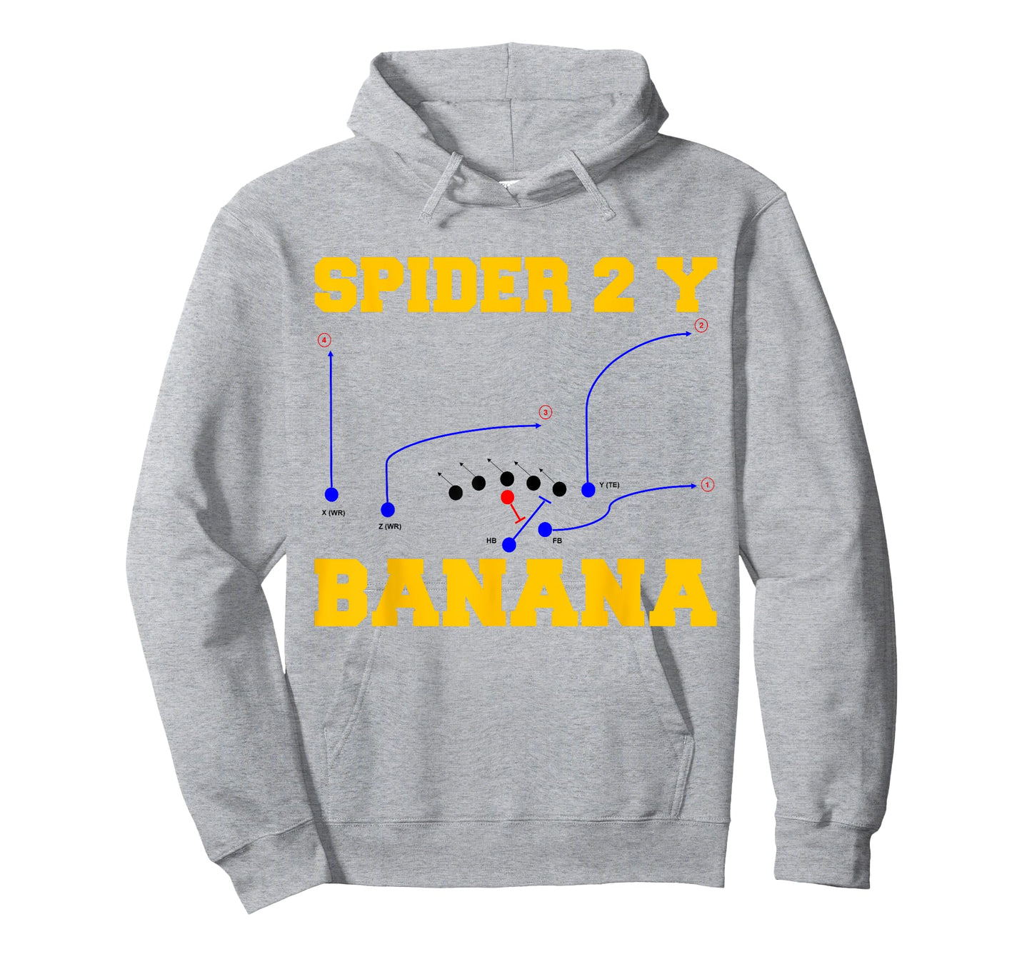 Spider 2 Y Banana Football Lovers T-Shirt