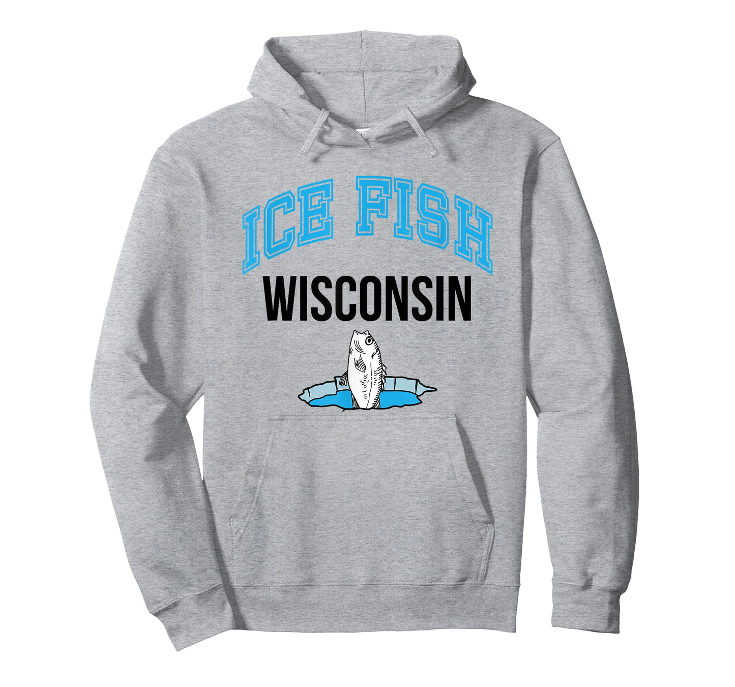 Wisconsin Ice Fishing Love to Fish T-Shirt
