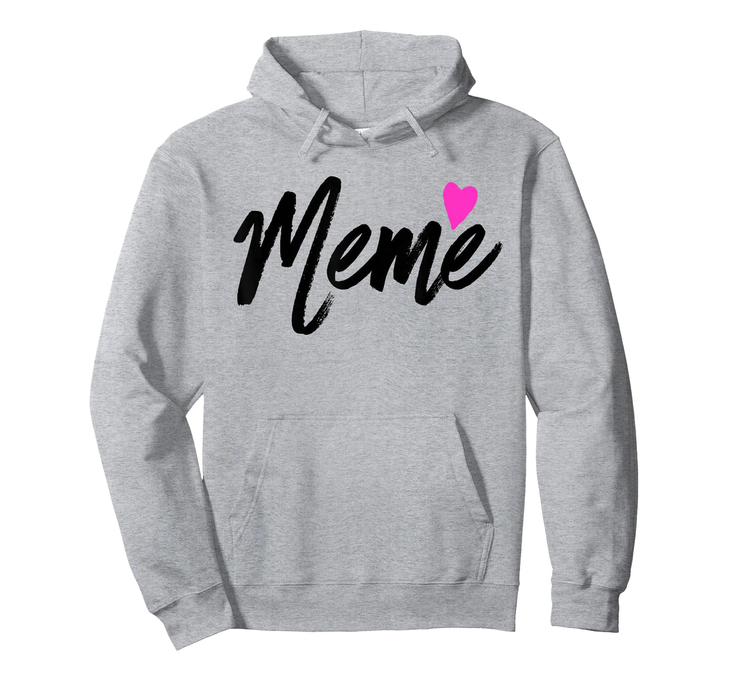 Meme with Pink Heart Grandmother Gift T-Shirt