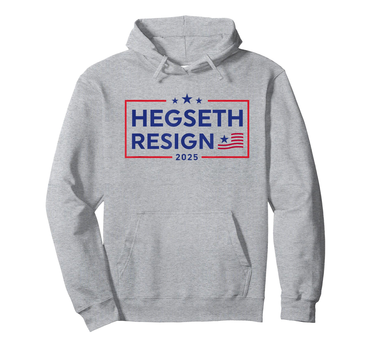Pete Hegseth Must Resign 2025 US Flag T-Shirt