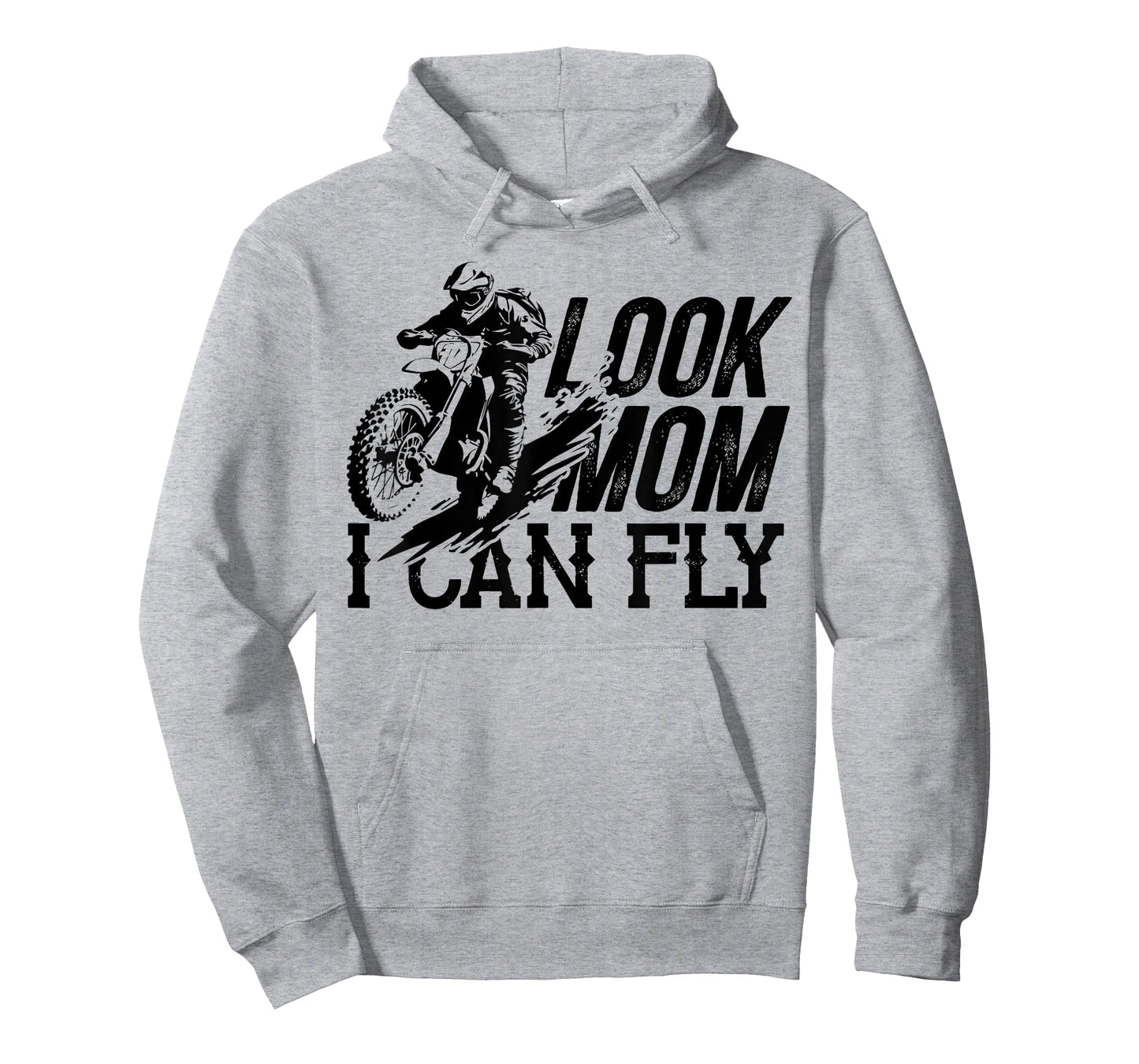 Look Mom I Can Fly Funny Mother's Day Mom Daughter Son Gift T-Shirt