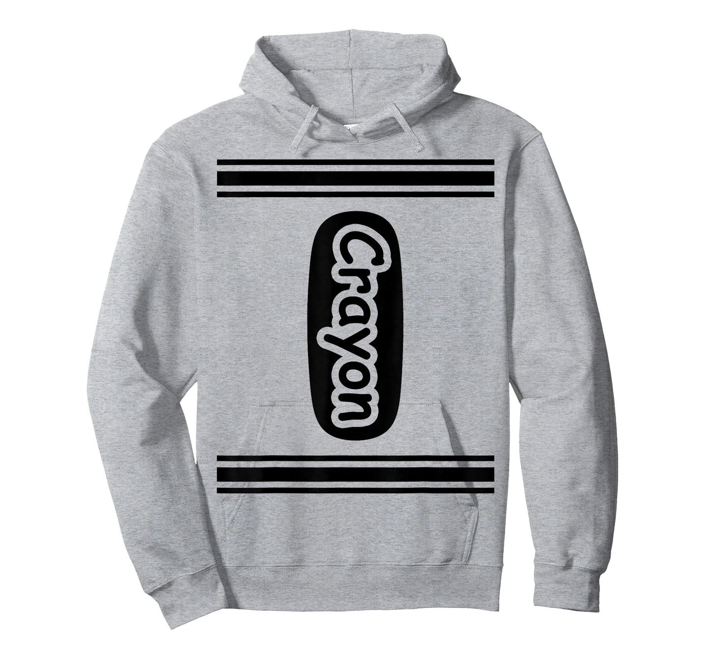 Crayon T-Shirt, Grey, Small