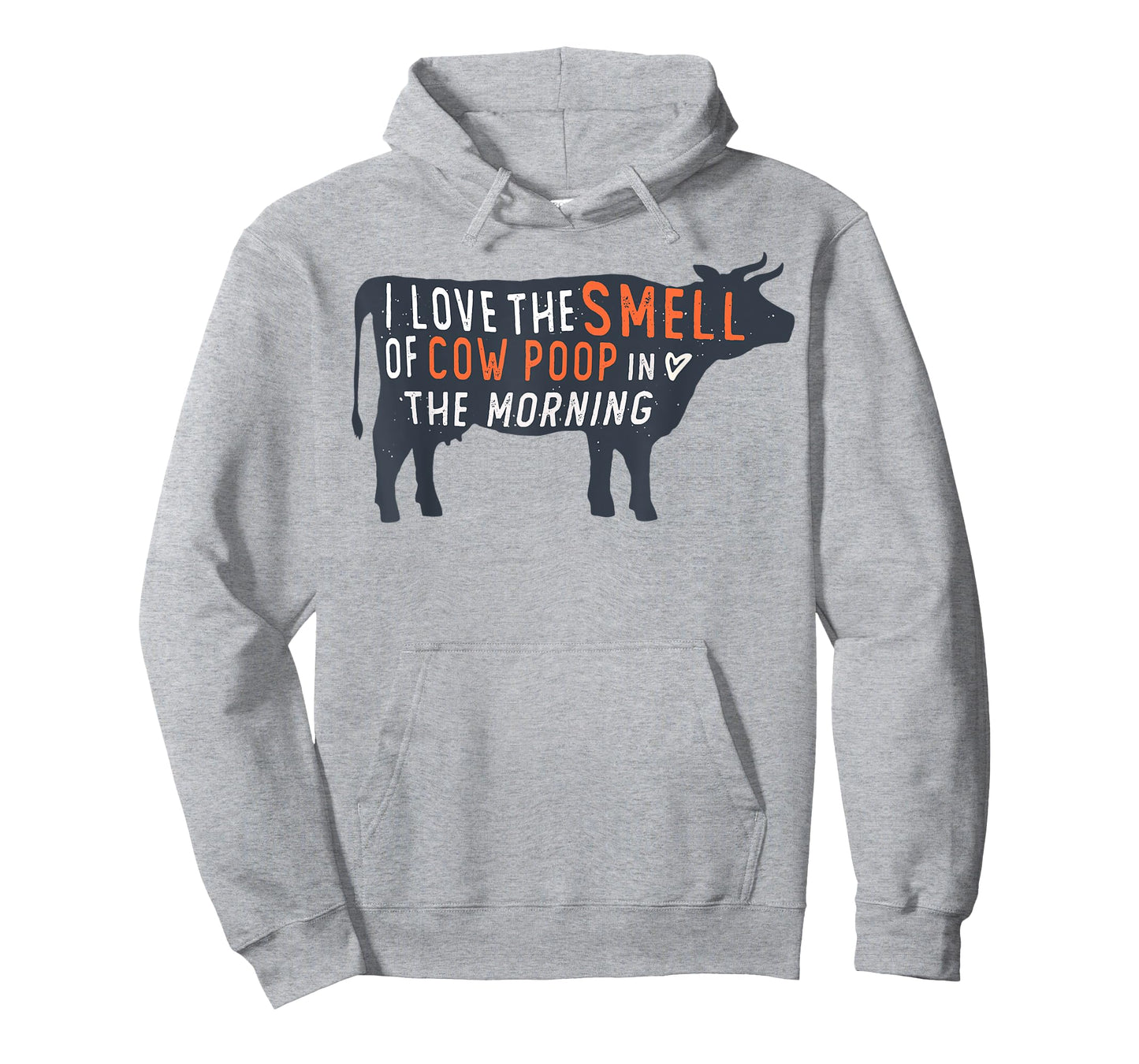 I love the smell of cow poop in the morning Funny Farmer cow T-Shirt