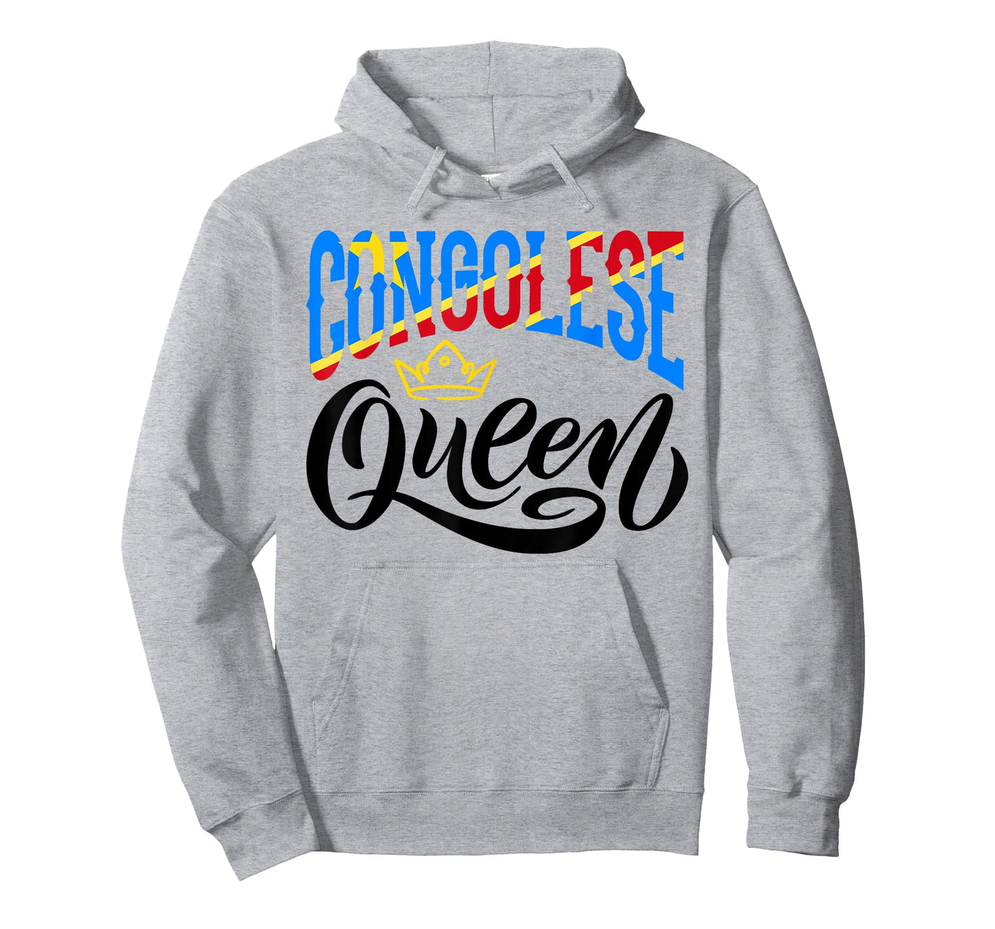 Congolese Queen Congolese DR Congo Congolese Flag T-Shirt