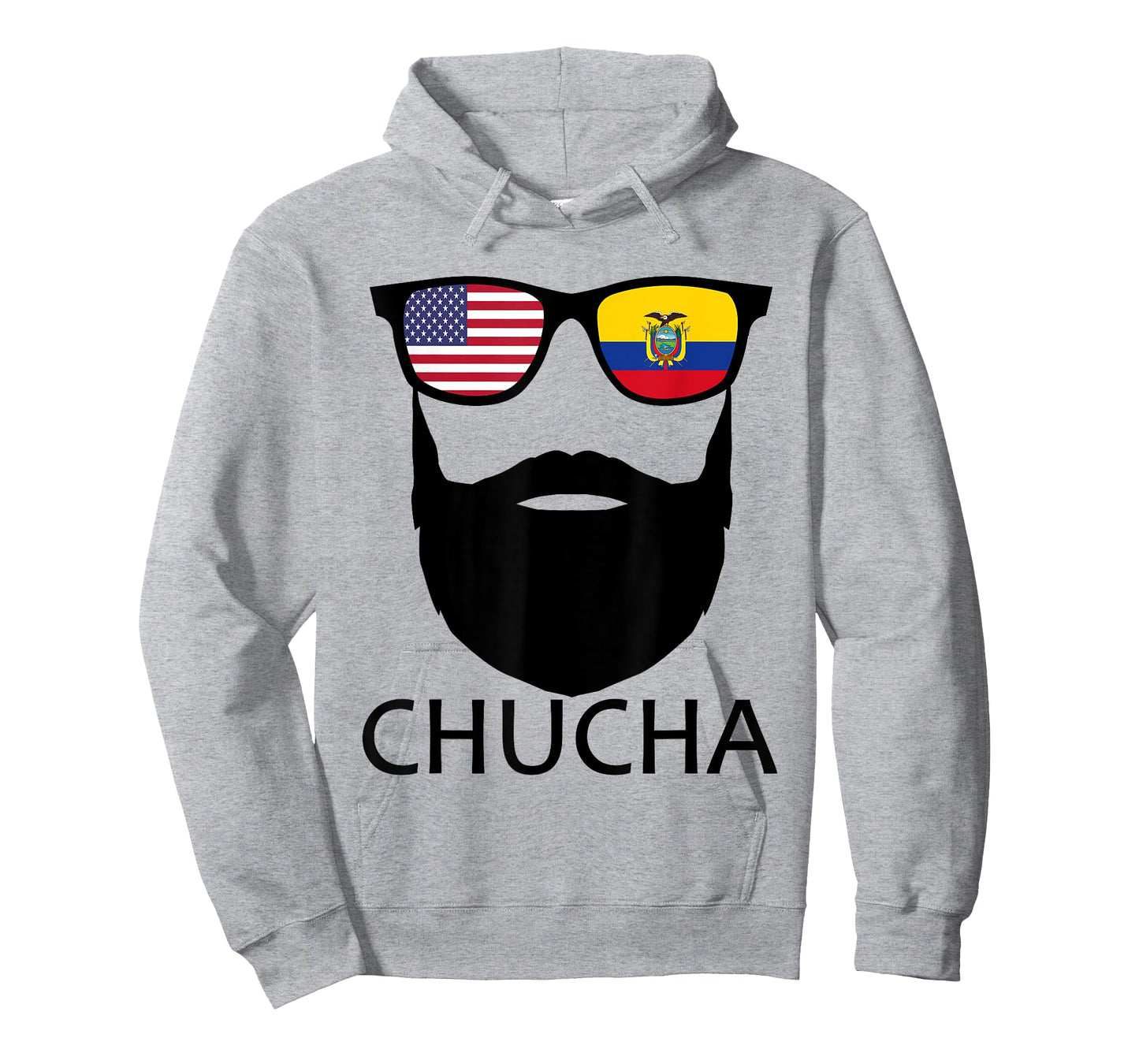Half American Ecuadorian Chucha USA Ecuador Flag Patriot Men T-Shirt