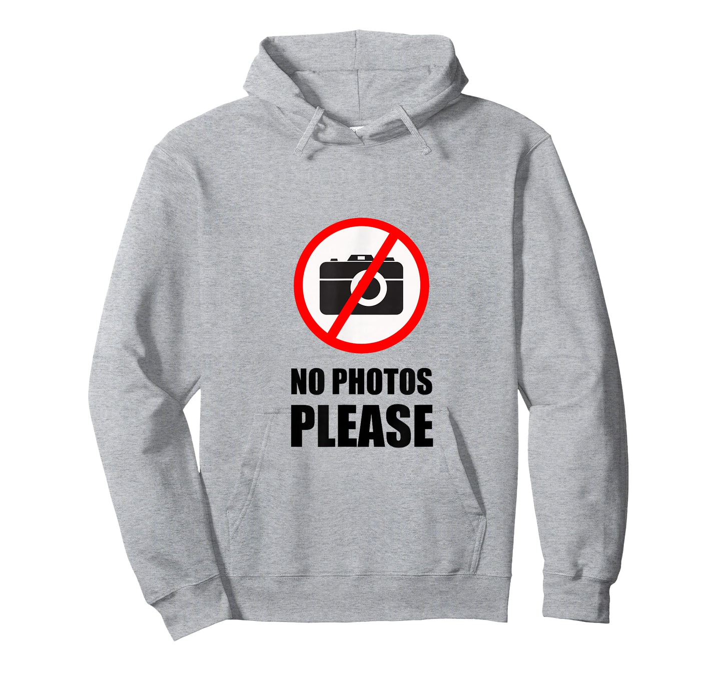 No Photos Please Funny T-Shirt T-Shirt