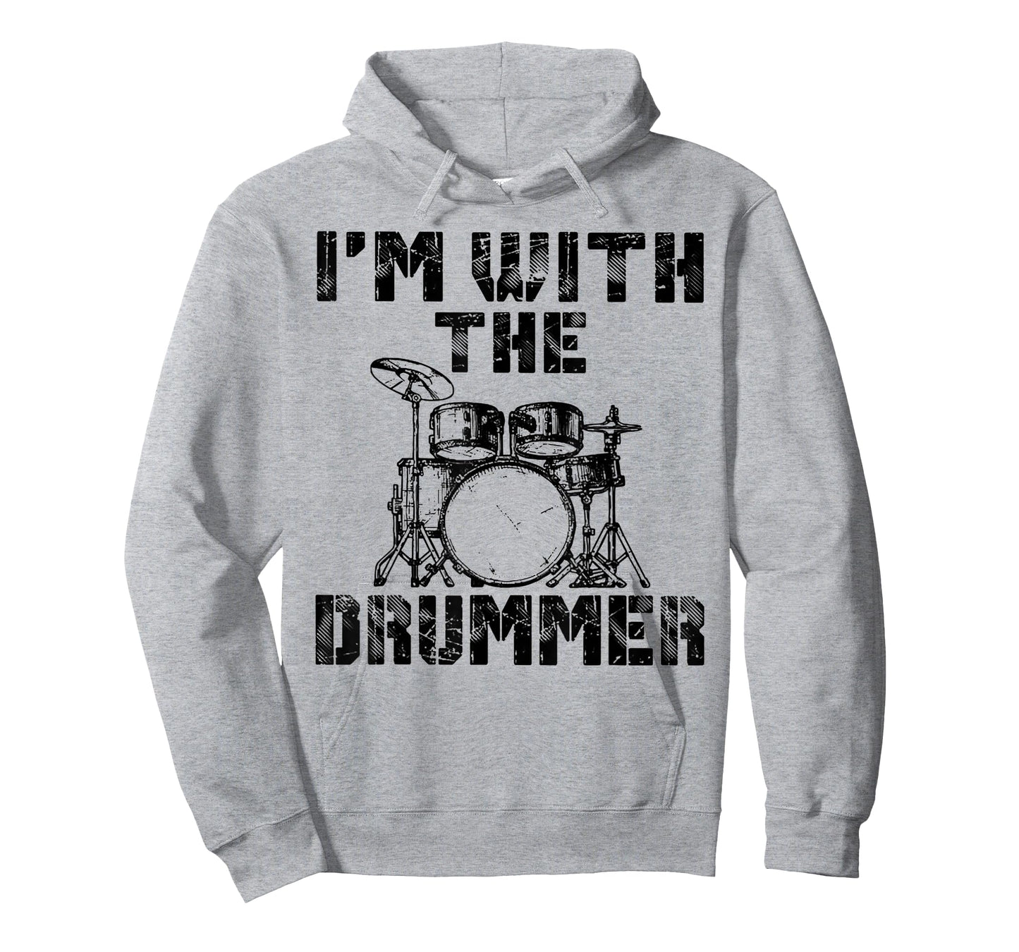 I'm Here for the Drummer Funny T-Shirt