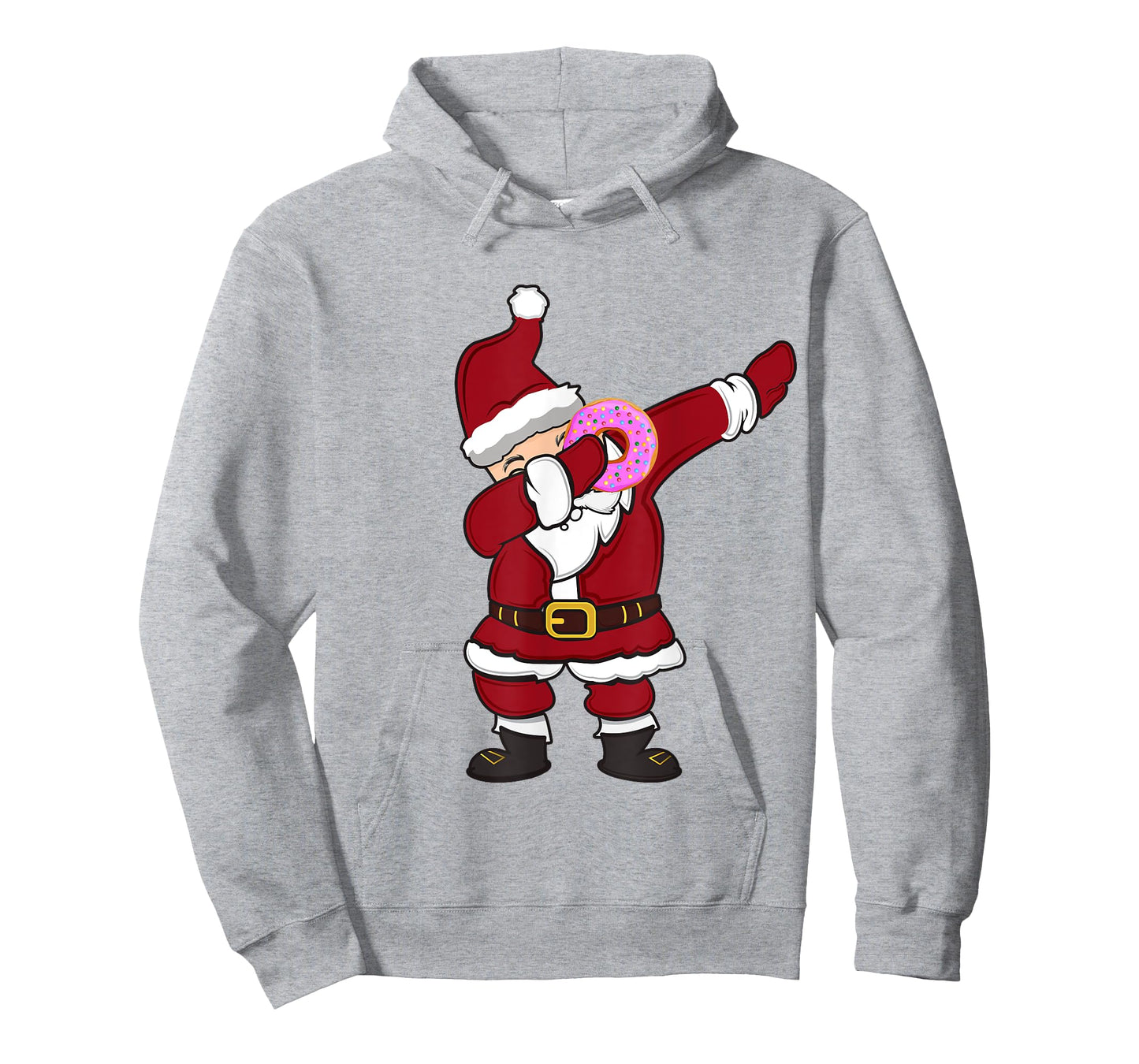 Funny Ugly Christmas Sweater Dab Santa Donut - Dabbing Santa