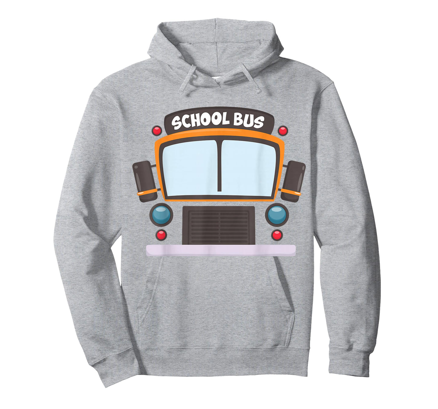 School Bus Costume Shirt Boys Girls Halloween Bus Driver Men T-Shirt