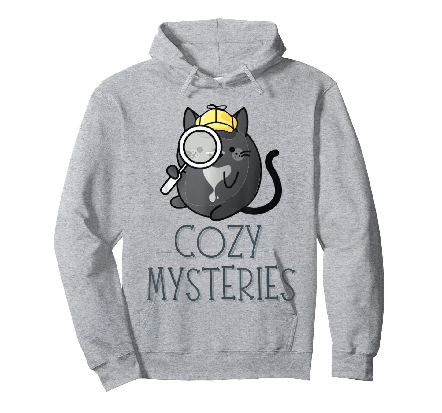Cozy Mysteries | Cute Cat Cozy Murder Mystery Cat Detective T-Shirt