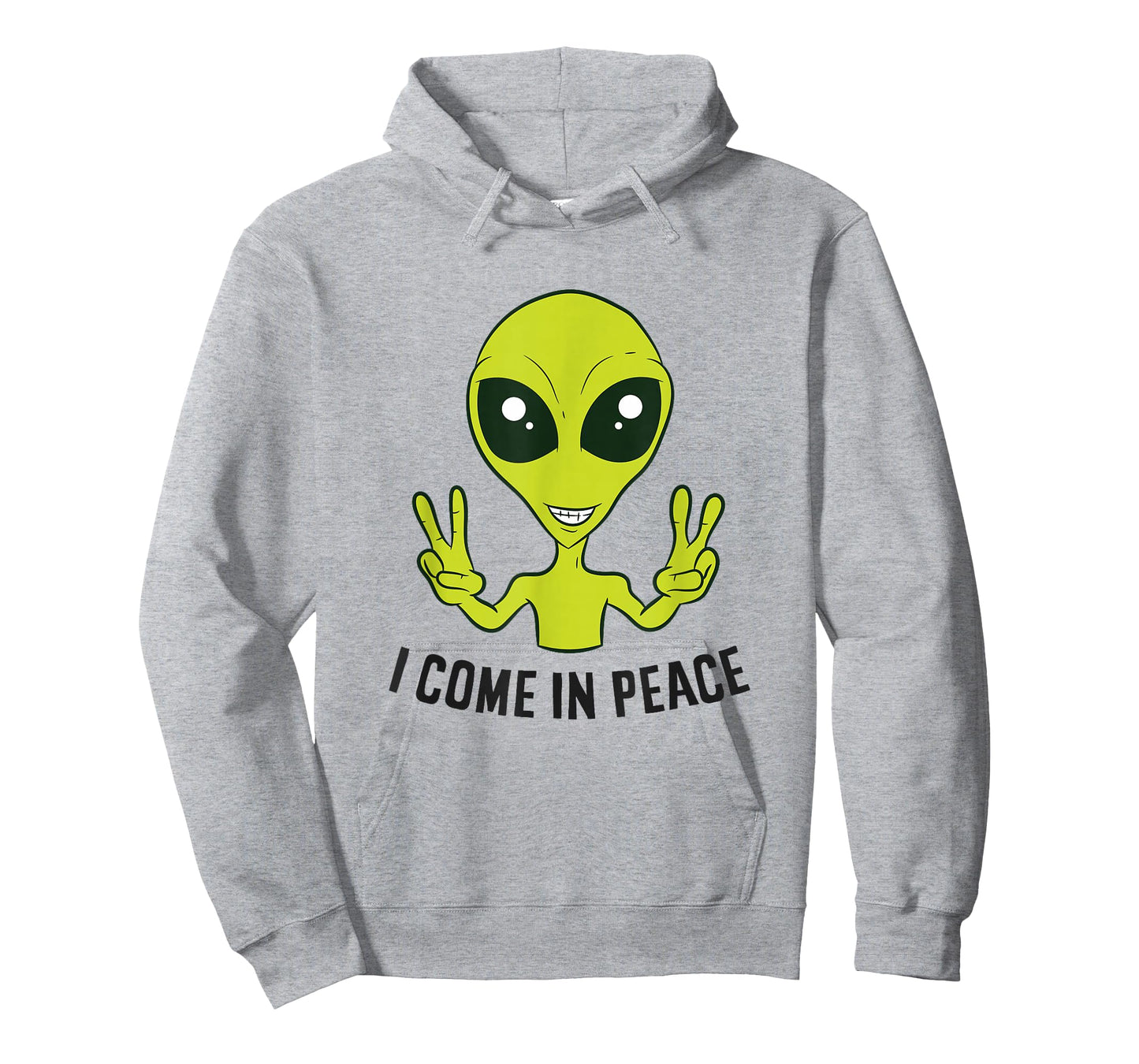 Funny Alien Ufo Space Rave EDM Music I Come In Peace T-Shirt