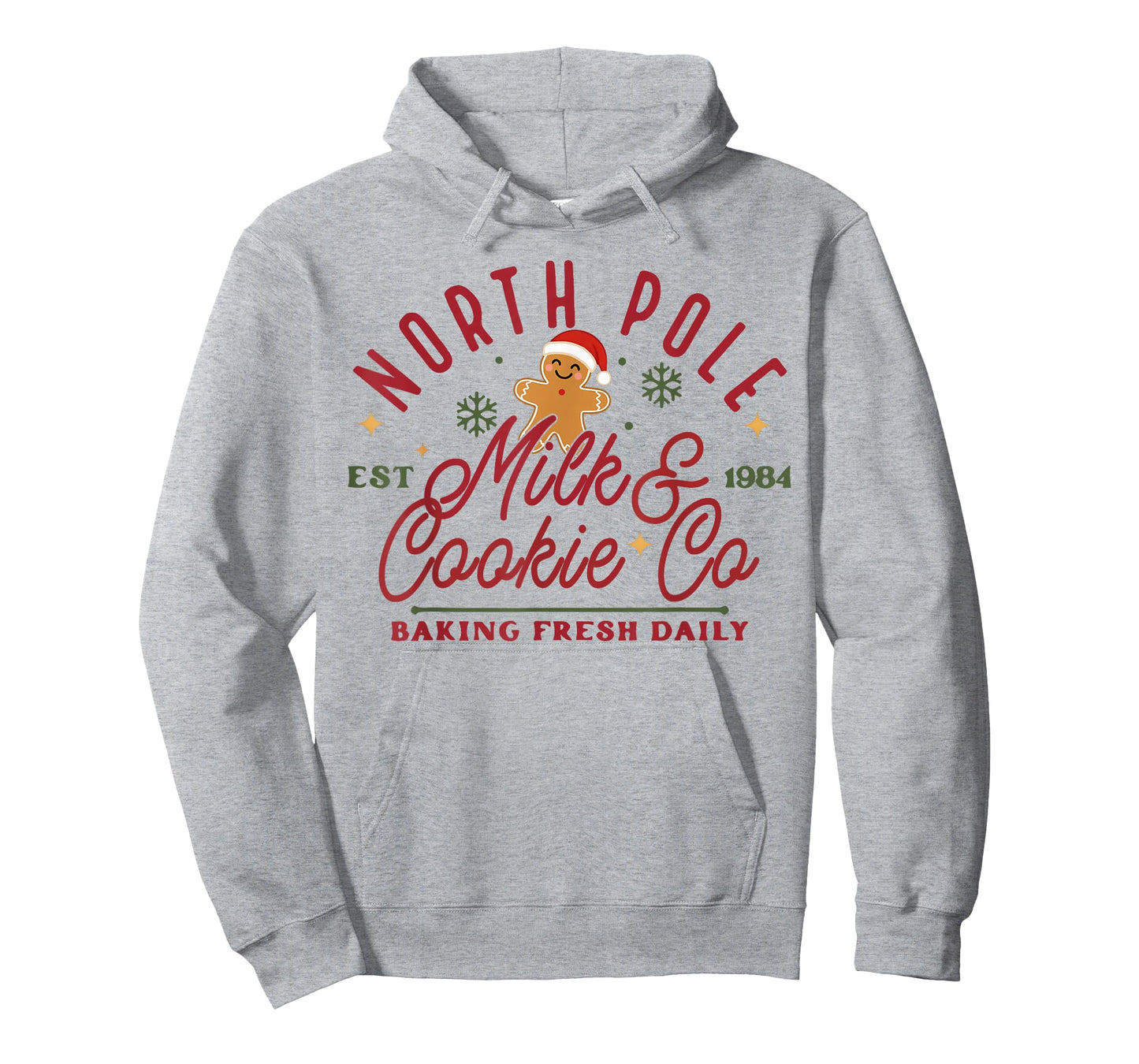 Christmas Milk & Cookie Baking Fresh Daily Pajamas Matching T-Shirt