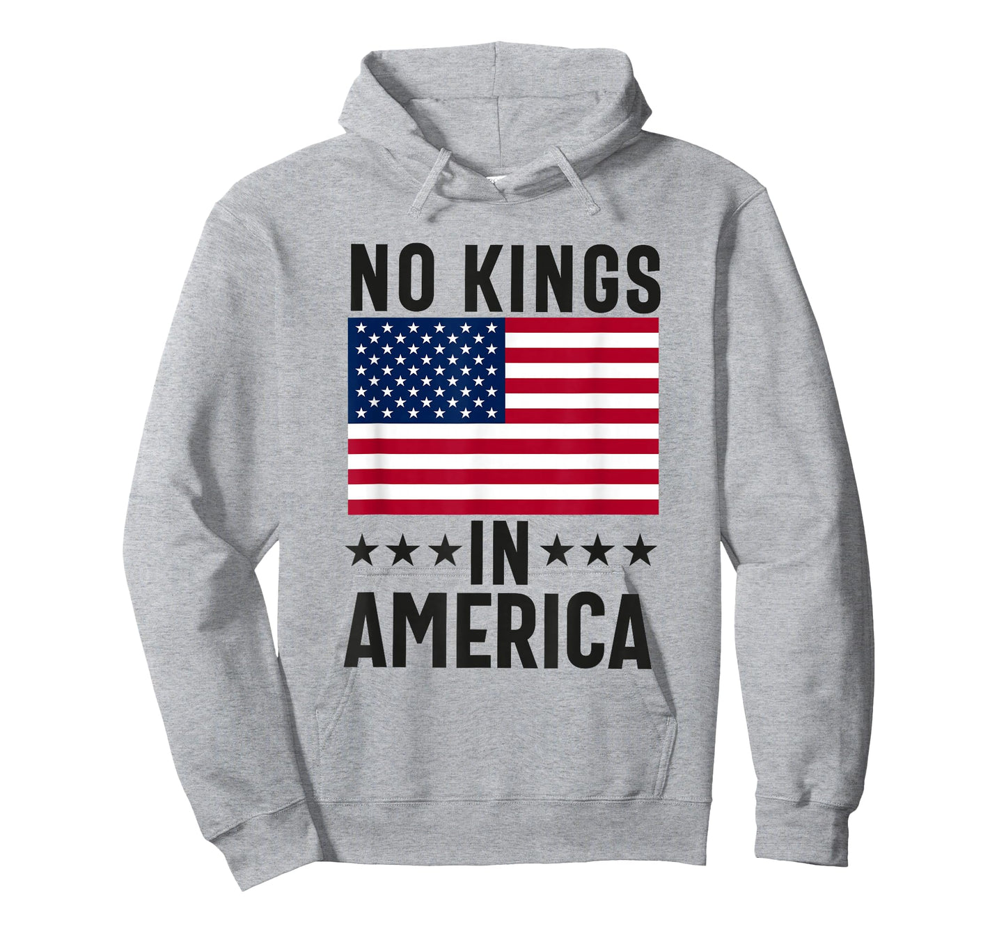 No Kings in America Flag Protest Save Democracy T-Shirt