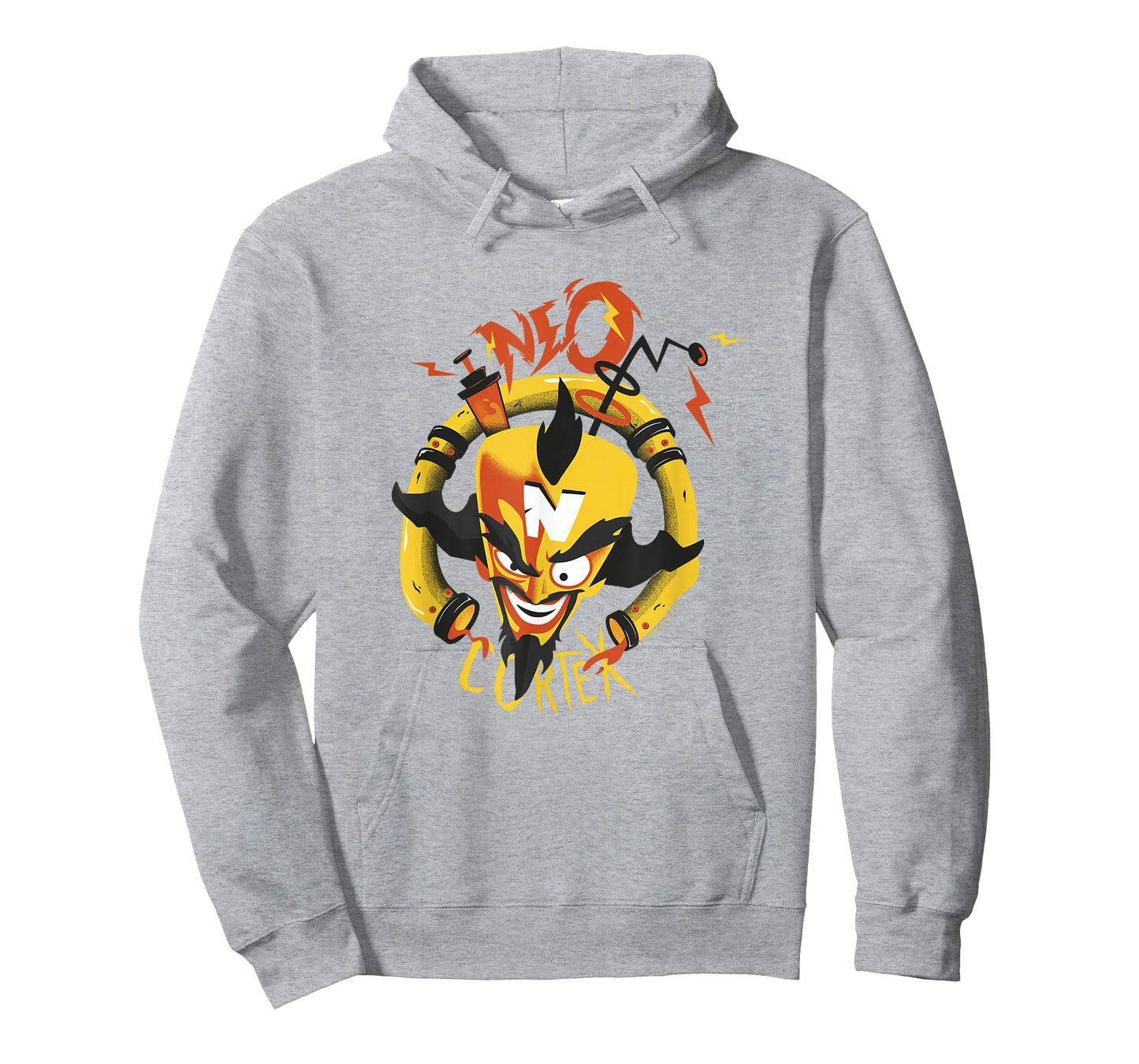 Crash Team Rumble Dr. Neo Cortex Evil Scientist Big Face T-Shirt