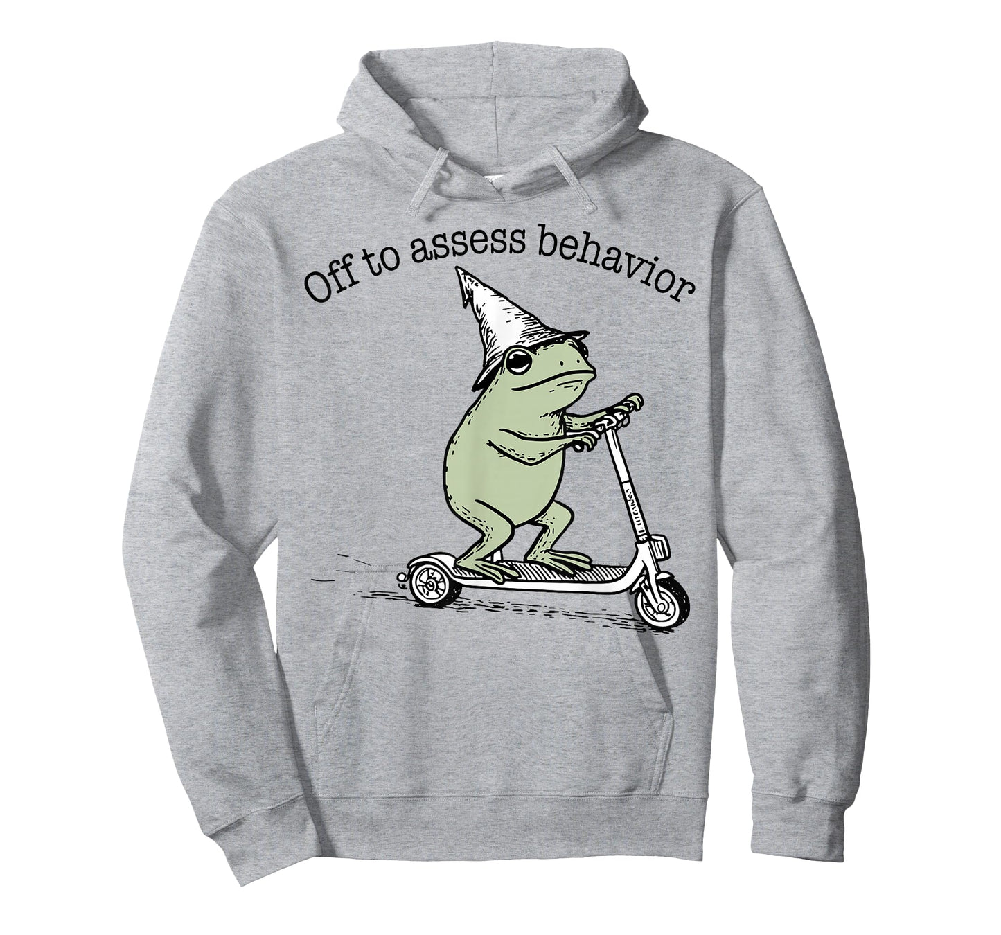 Off to Assess Behavior Analyst Funny Frog Scooter ABA T-Shirt