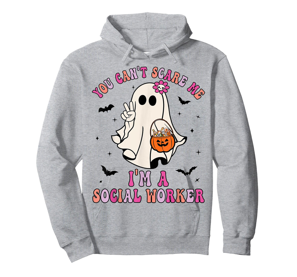 You Can't Scare Me I'm a School Social Worker Halloween T-Shirt