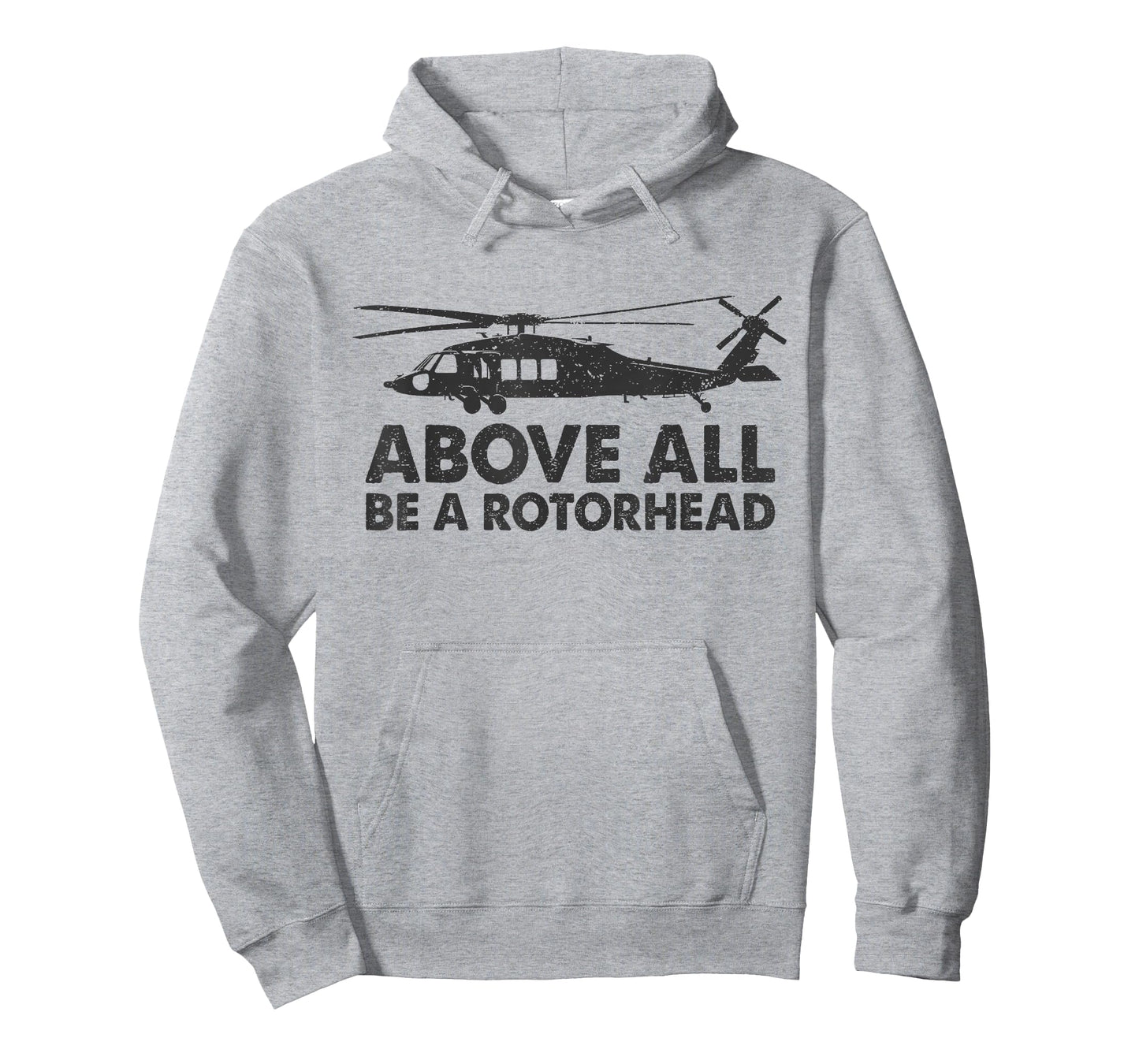 Above Be A Rotorhead - Aviation Fan Mechanic Helicopter T-Shirt