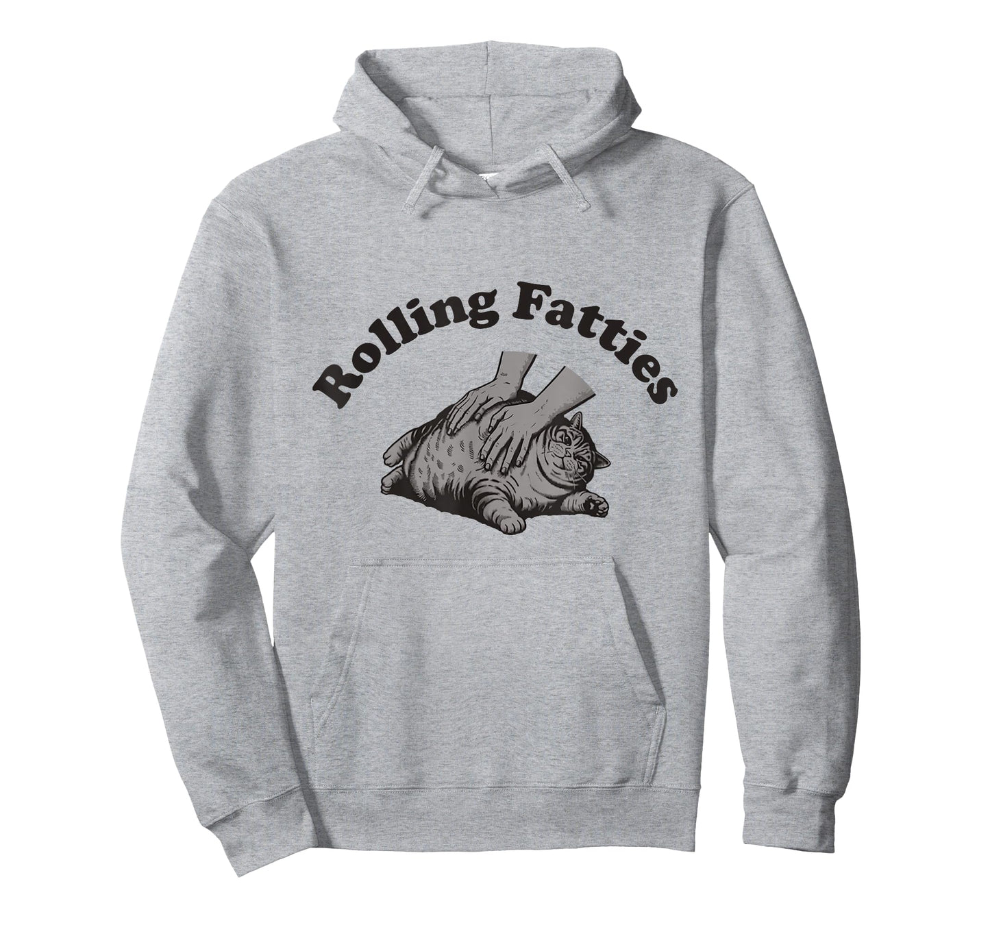 Rolling Fatties Cat Shirt Kitten Owner Funny Fat Cat T-Shirt