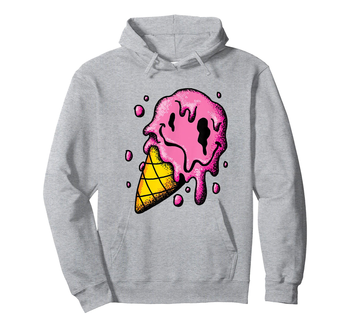 Melting Ice Cream Men Women Kids T-Shirt