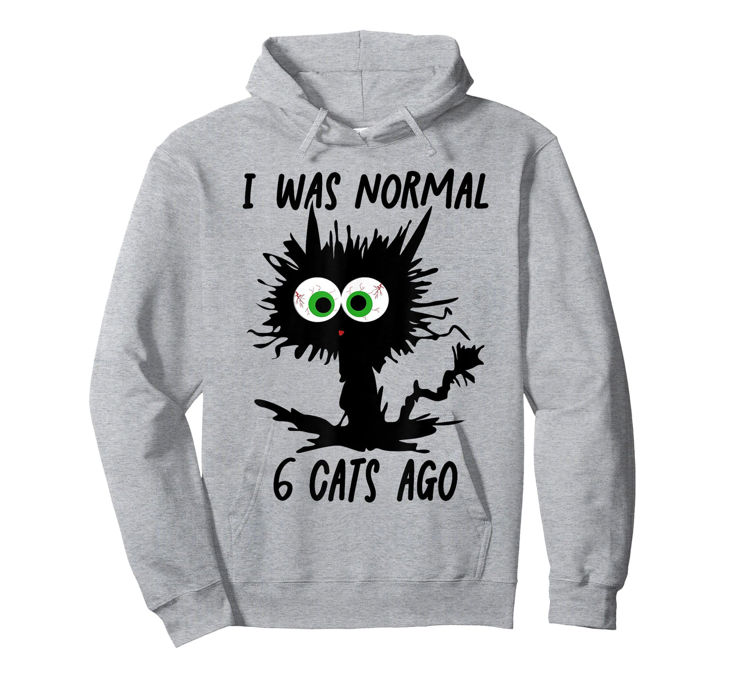 Funny Cat I Was Normal 6 Cats Ago T-Shirt