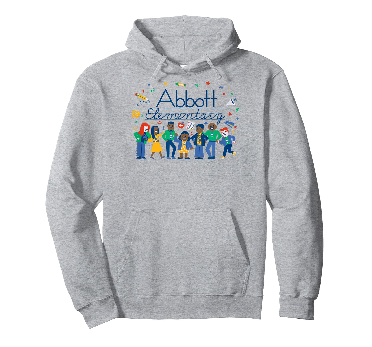 Abbott Elementary - Character Cast Lineup T-Shirt