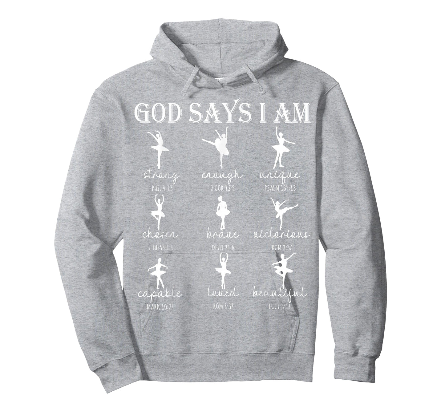 Cute Christian God Says I Am Ballet Dancer Teen Girl Toddler T-Shirt