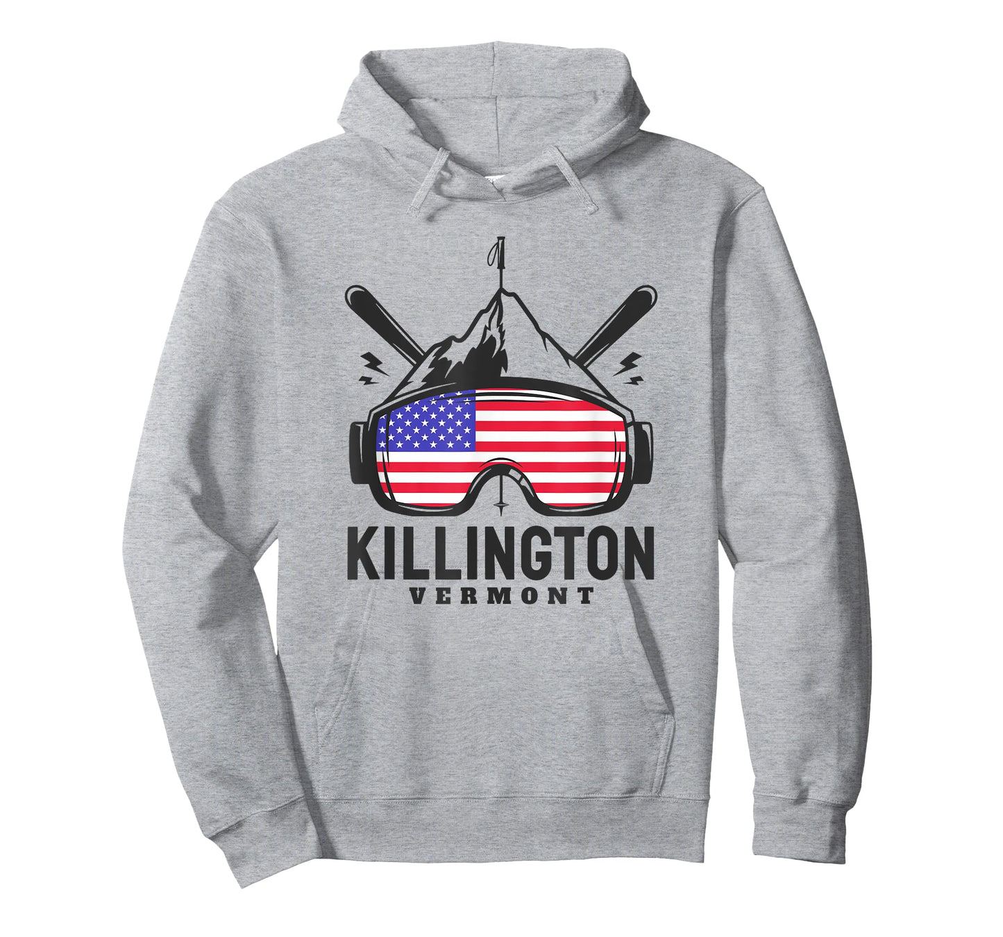 Killington Vermont Ski Retro Skiing T-Shirt