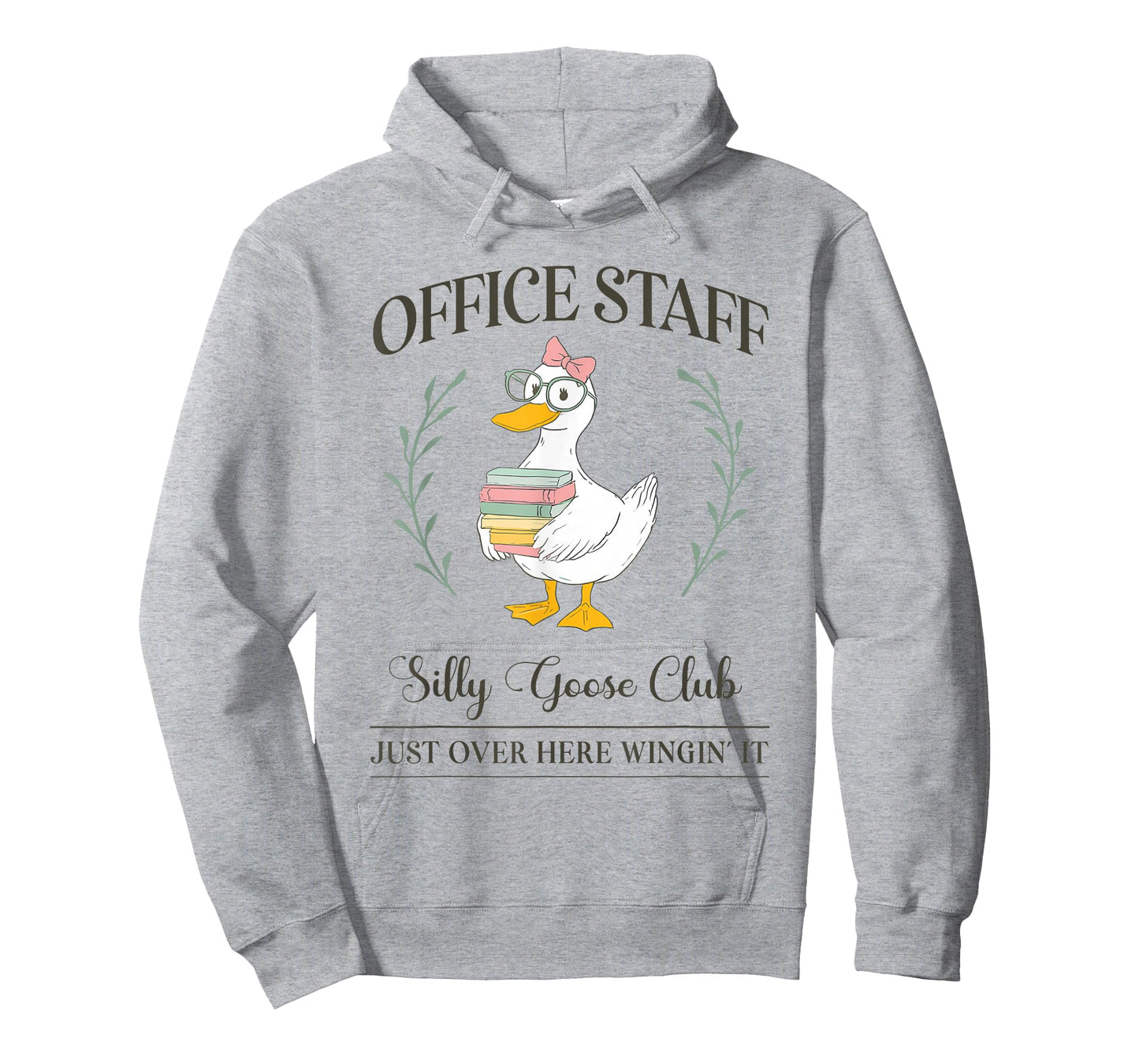 School Office Staff Silly Goose Club for Secretary Team T-Shirt