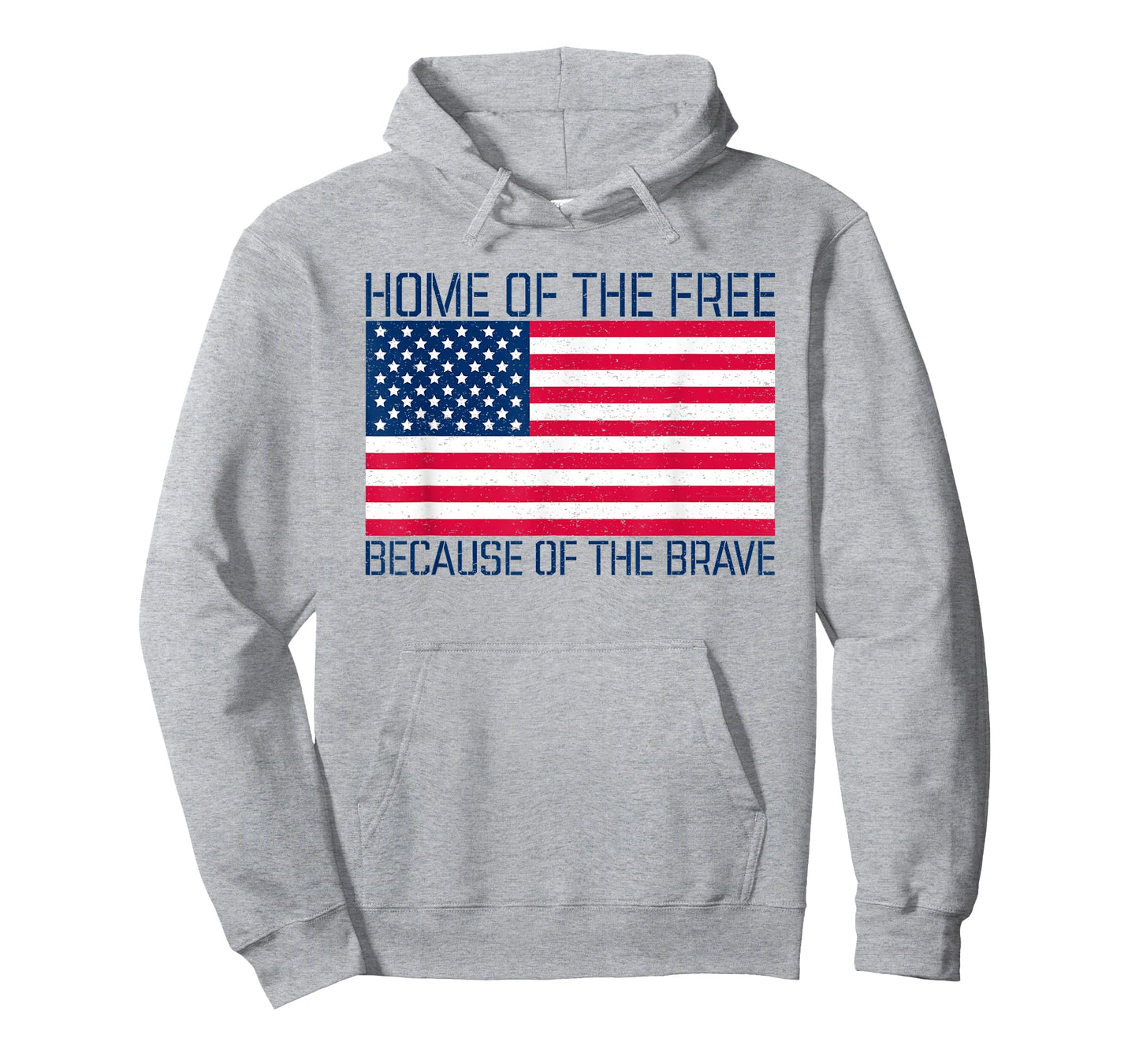 Home of the Free because of the Brave USA Flag T-Shirt T-Shirt