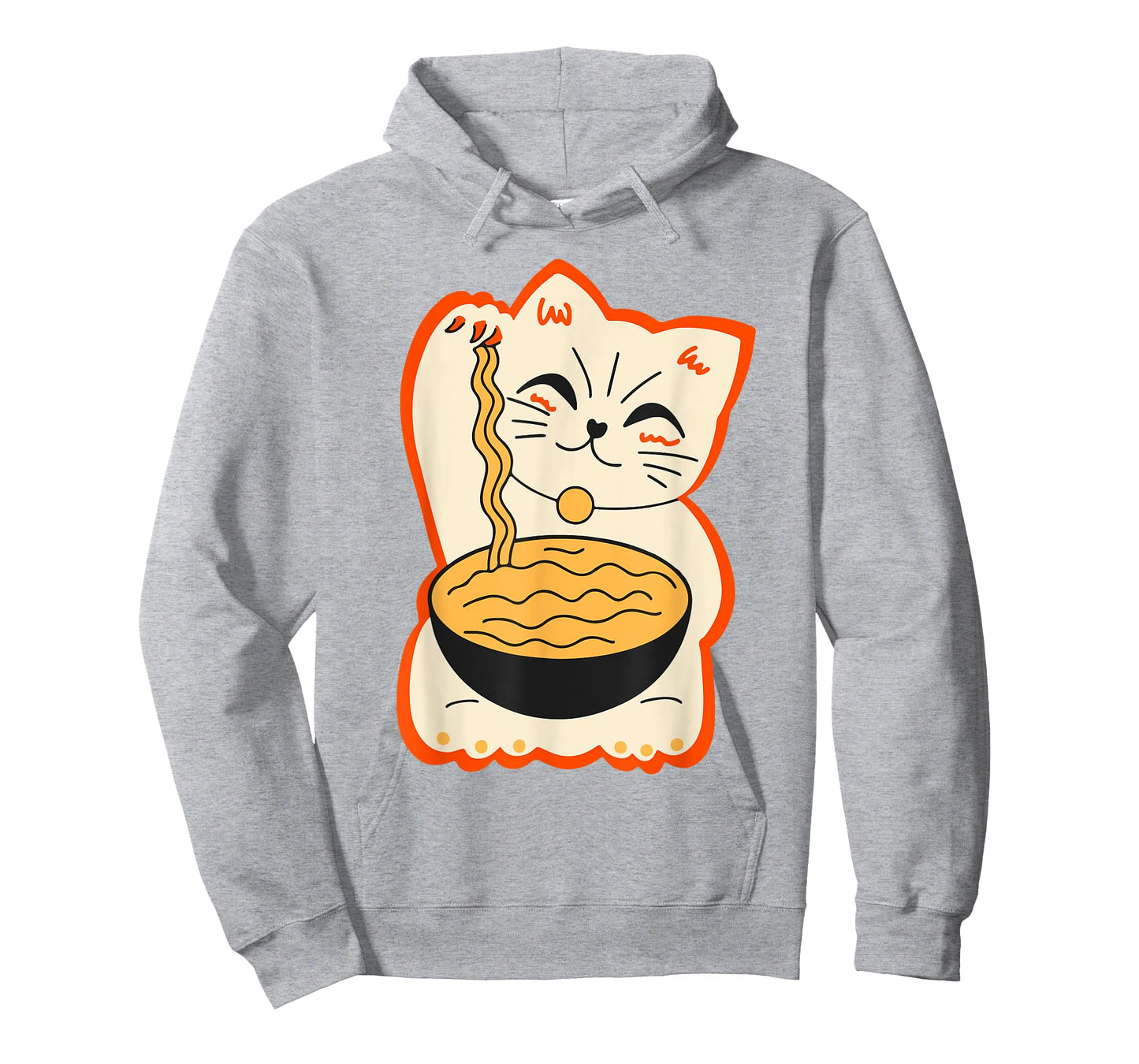 Cute Cat Ramen Teen Girl Women Funny Japanese Neko Kawaii T-Shirt