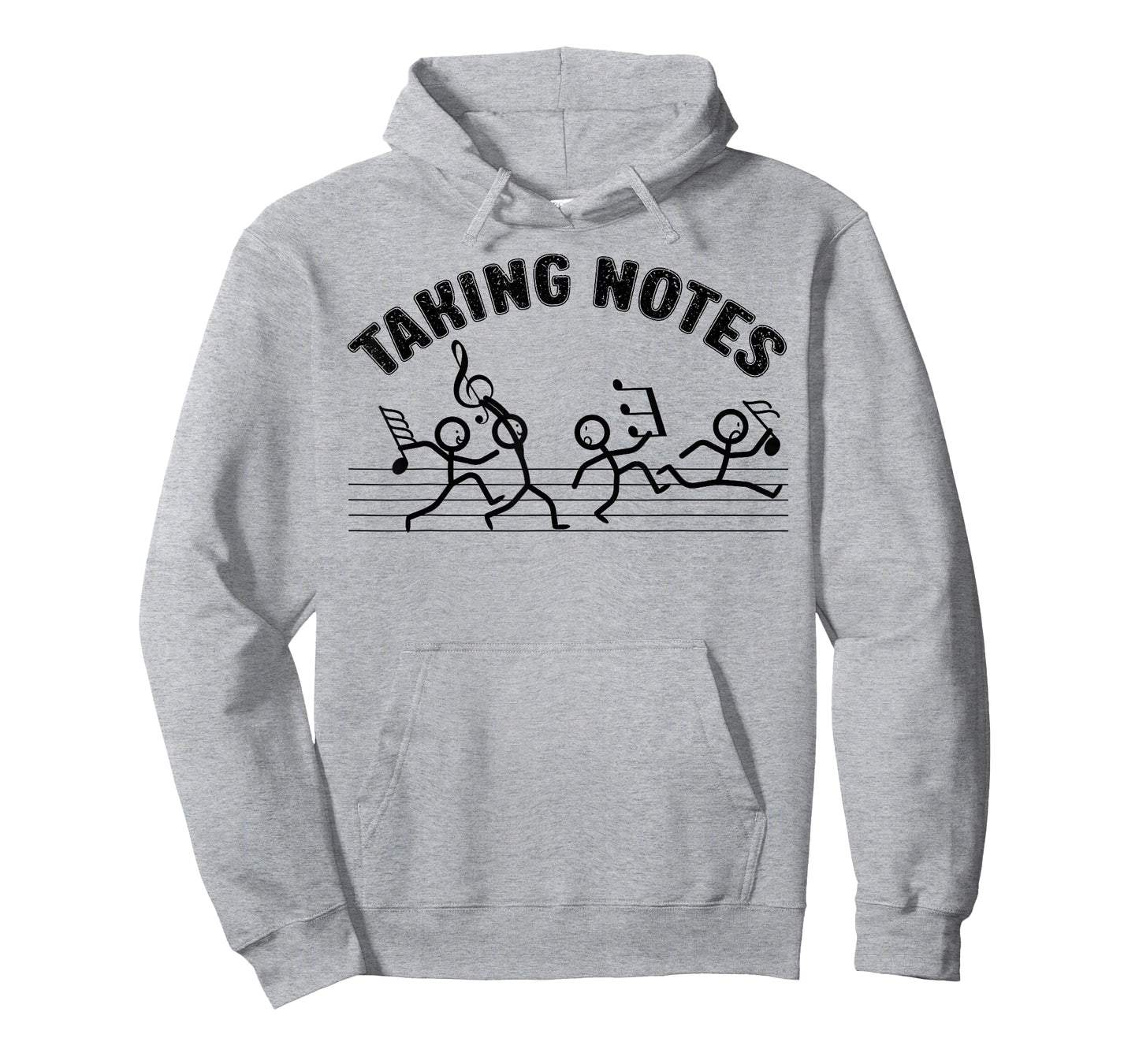 Funny Music Teacher Taking Notes Musical Clef Musician Pun T-Shirt