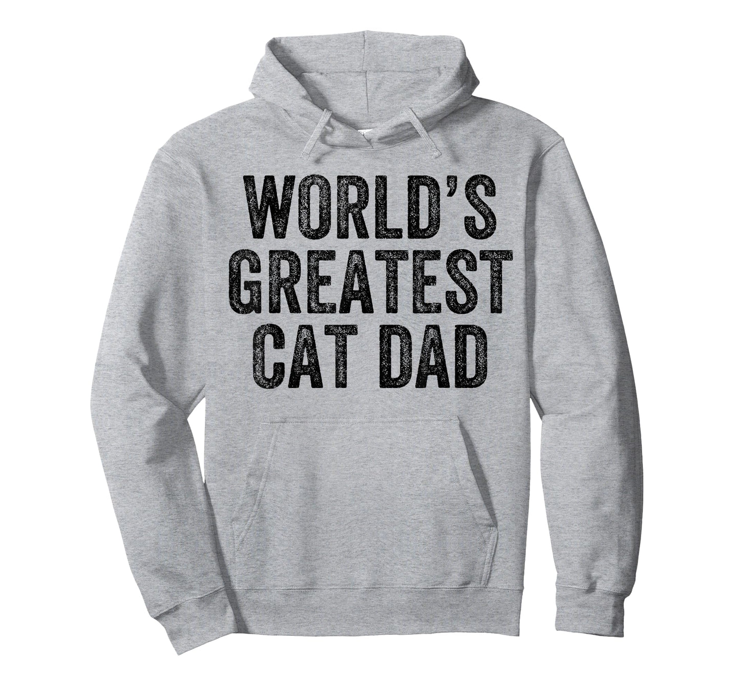 World's Greatest Cat Dad Funny Dad Joke Father's Day T-Shirt for Men Women