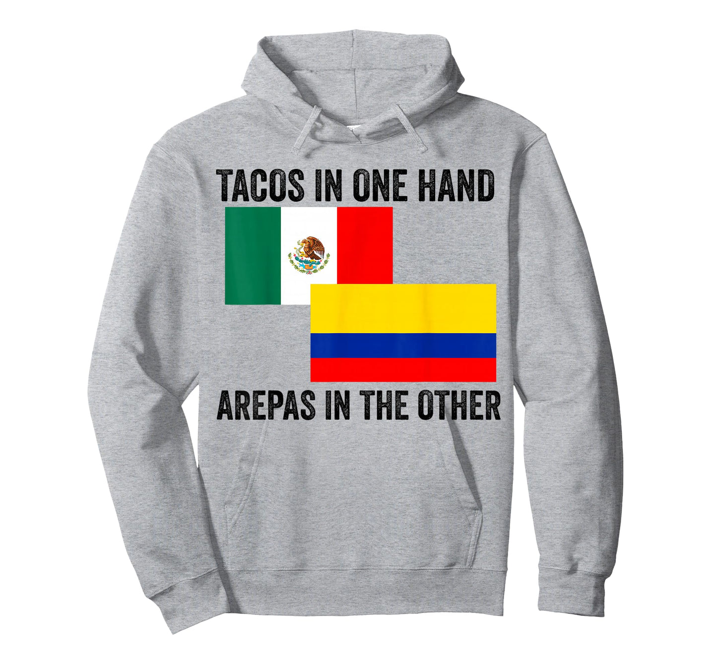Half Colombian Half Mexican Flag 1/2 Heritage Pride T-Shirt