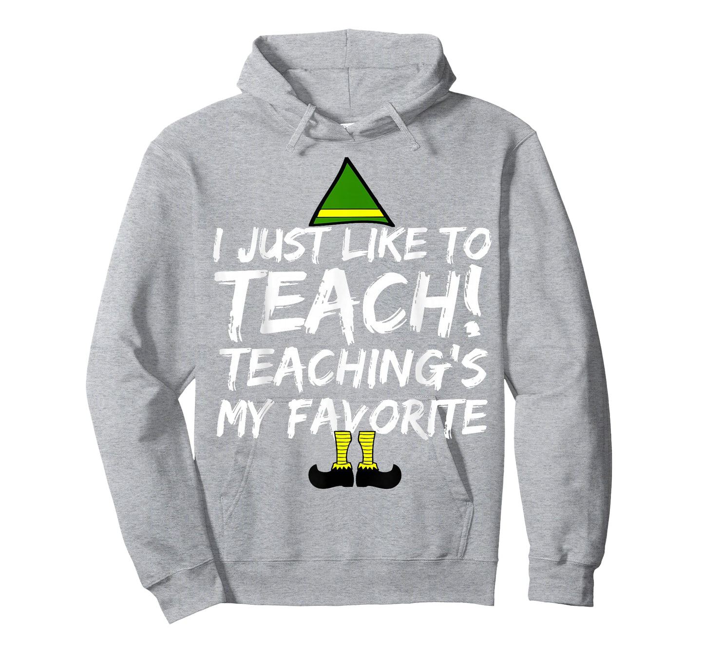 Funny Teacher Christmas Teaching is My Favorite T-Shirt
