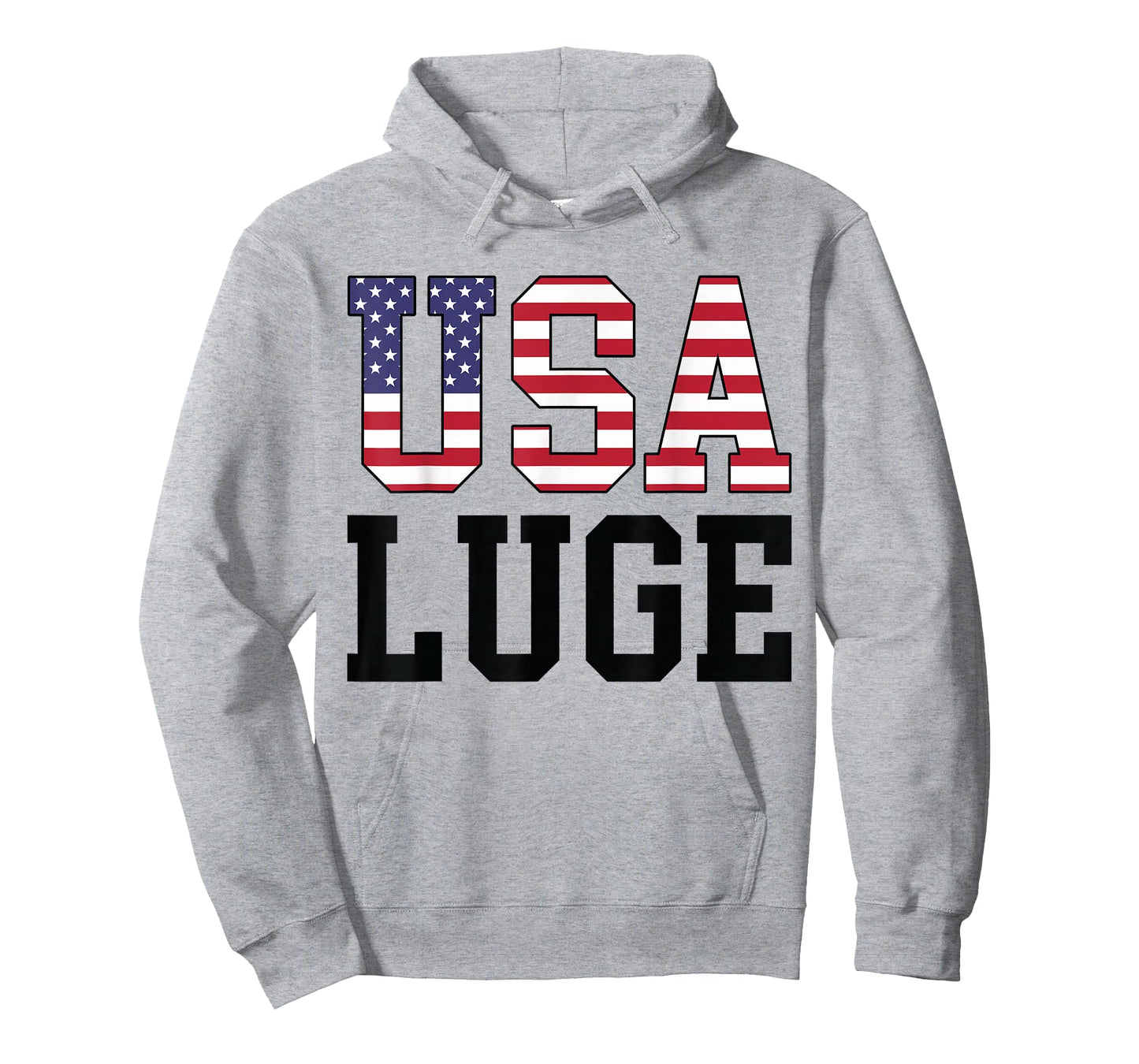 USA Flag Luge Rider - American USA Luge T-Shirt