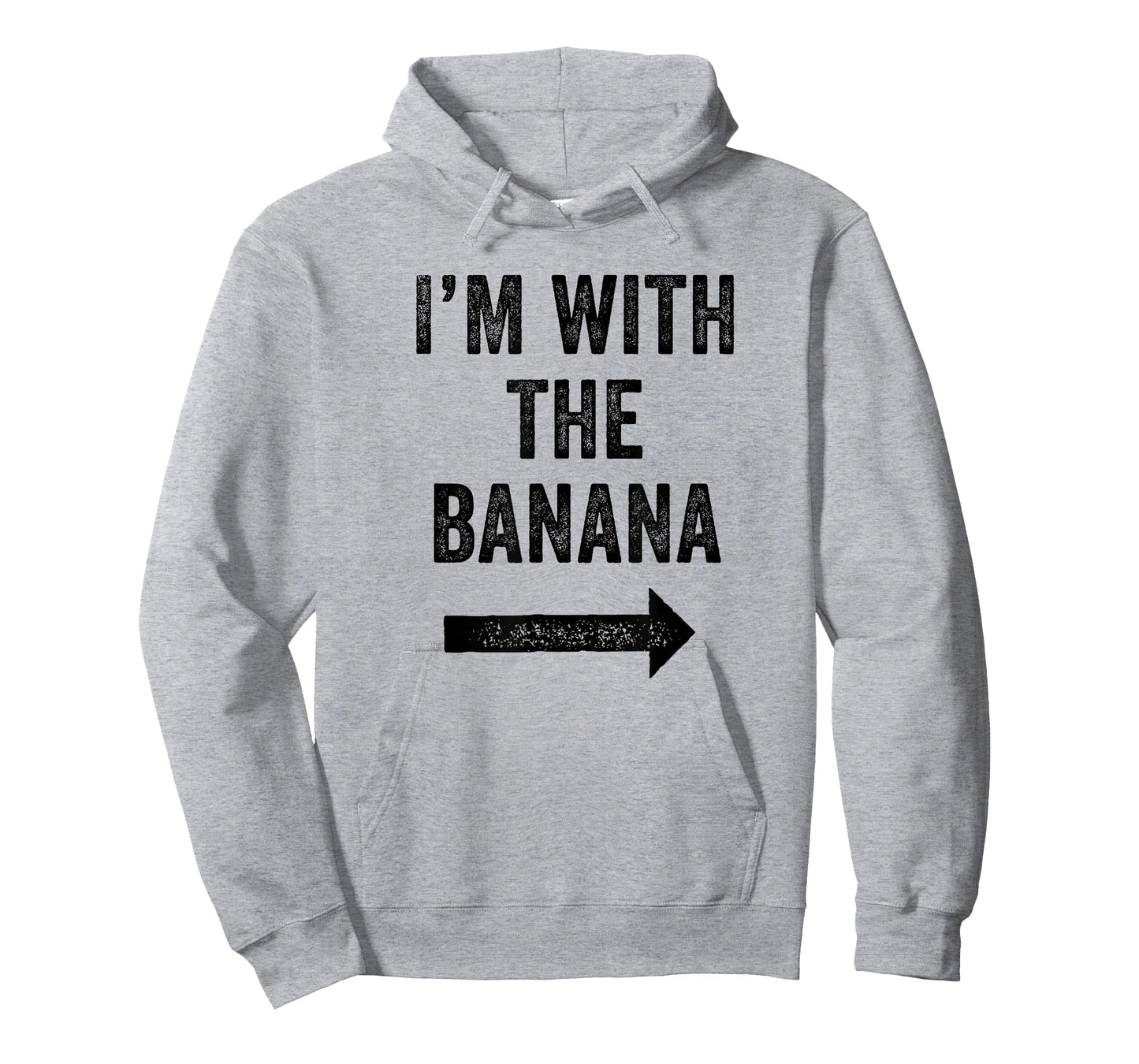 Funny I'm With the Banana Lazy Halloween Costume Matching T-Shirt