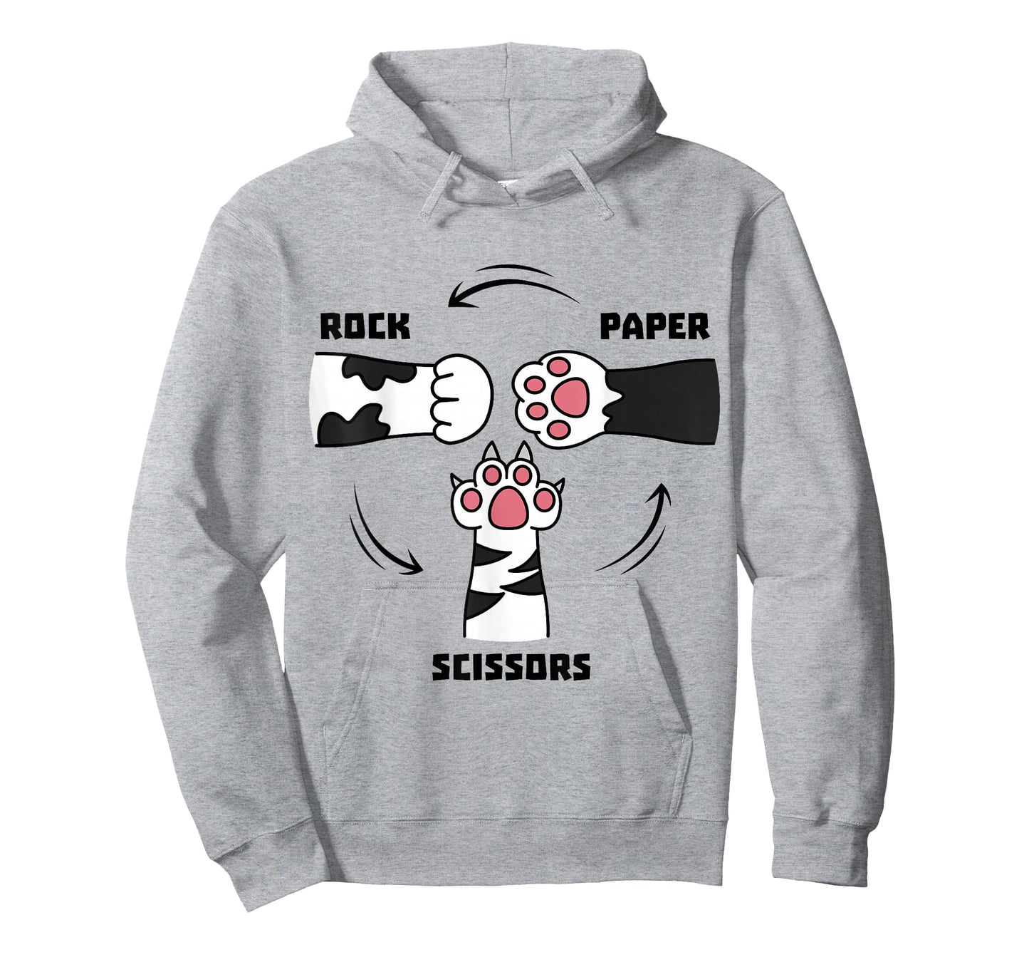 Rock Paper Scissors Cat Paws T-Shirt
