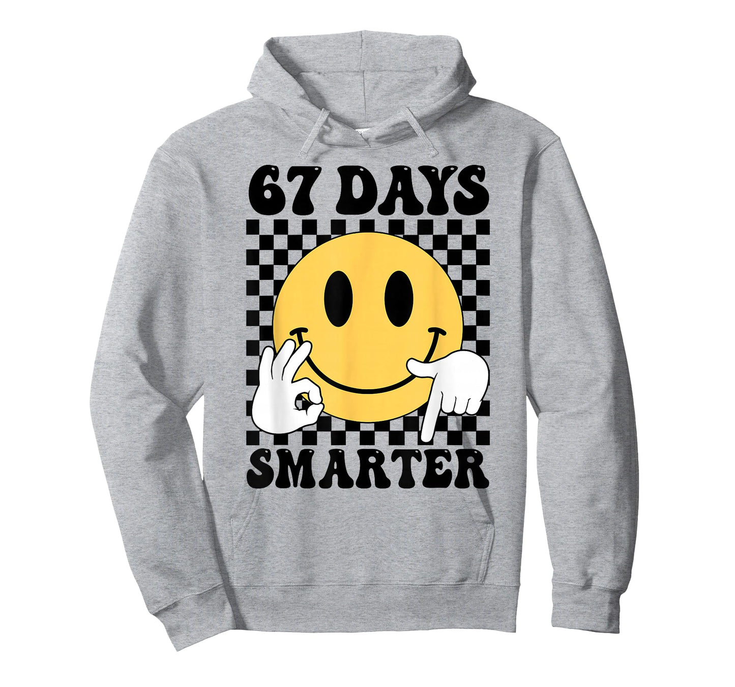 67 Days Smarter Funny Six Seven 6 7 Gen Alpha Slang 67 Meme T-Shirt