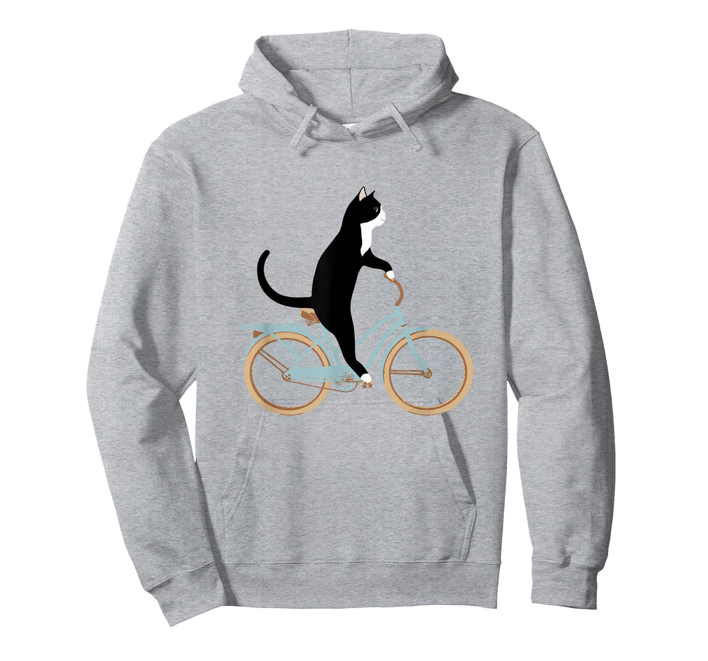 Cat on a bike funny T-shirt T-Shirt