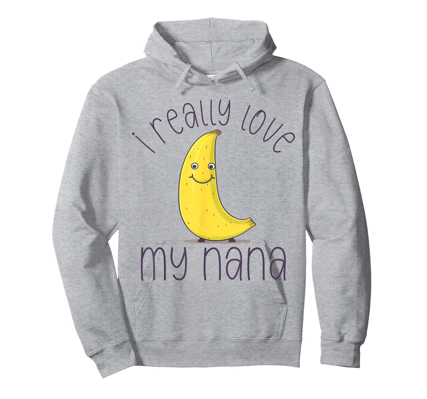 Cute Funny Banana Nana Toddler Kid I Really Love My Nana T-Shirt