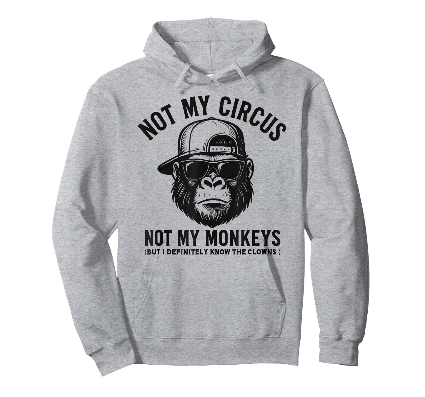Not My Circus Not My Monkeys, Funny Gorilla Office Worker T-Shirt