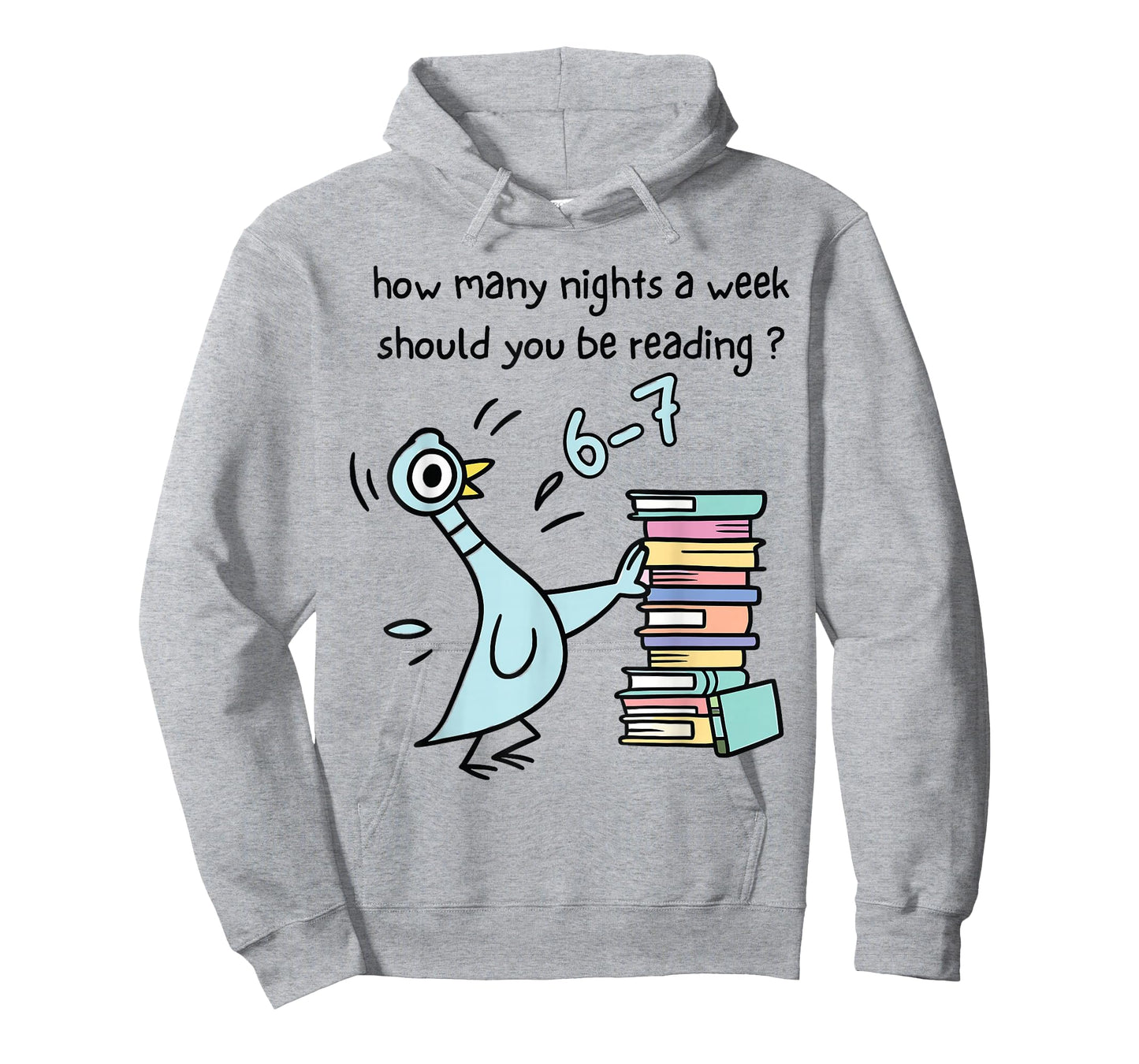 How Many Nights A Week Should You Be Reading 6-7 Design T-Shirt
