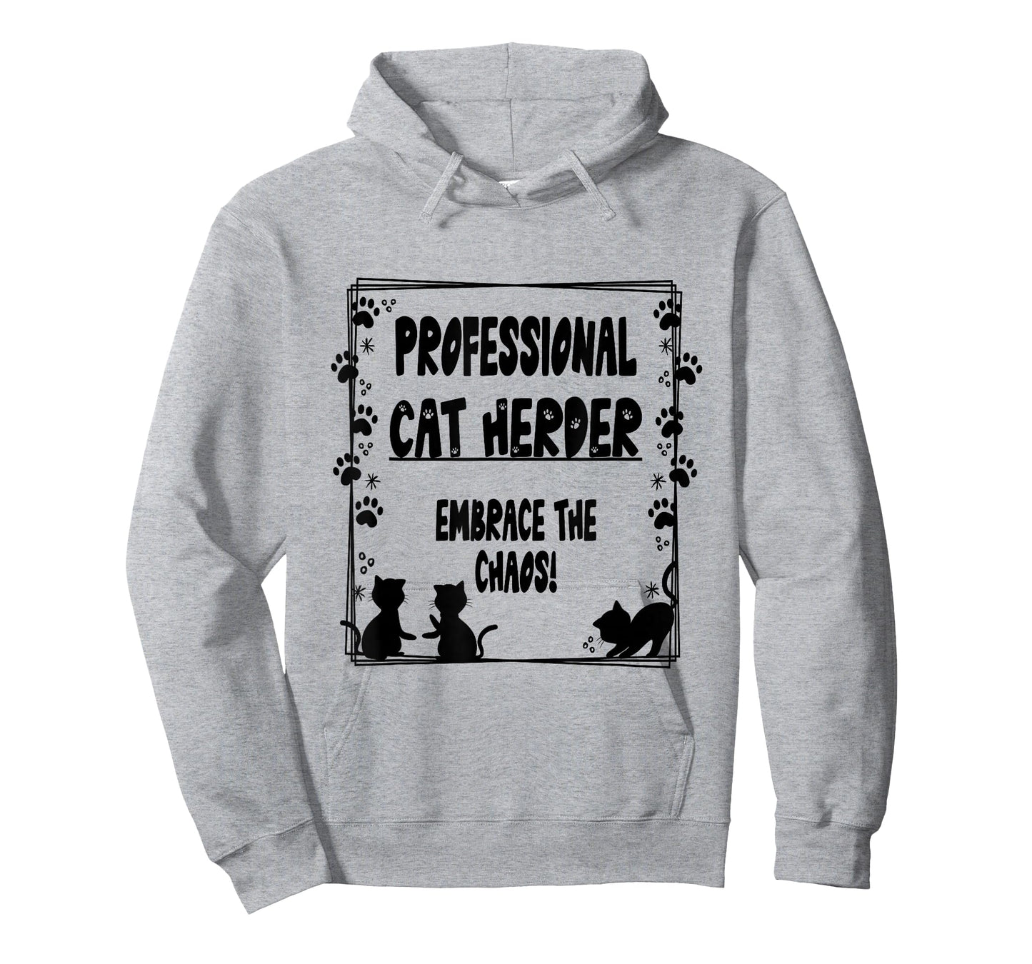 Professional Cat Herder Employee Managemen Graphic Design T-Shirt