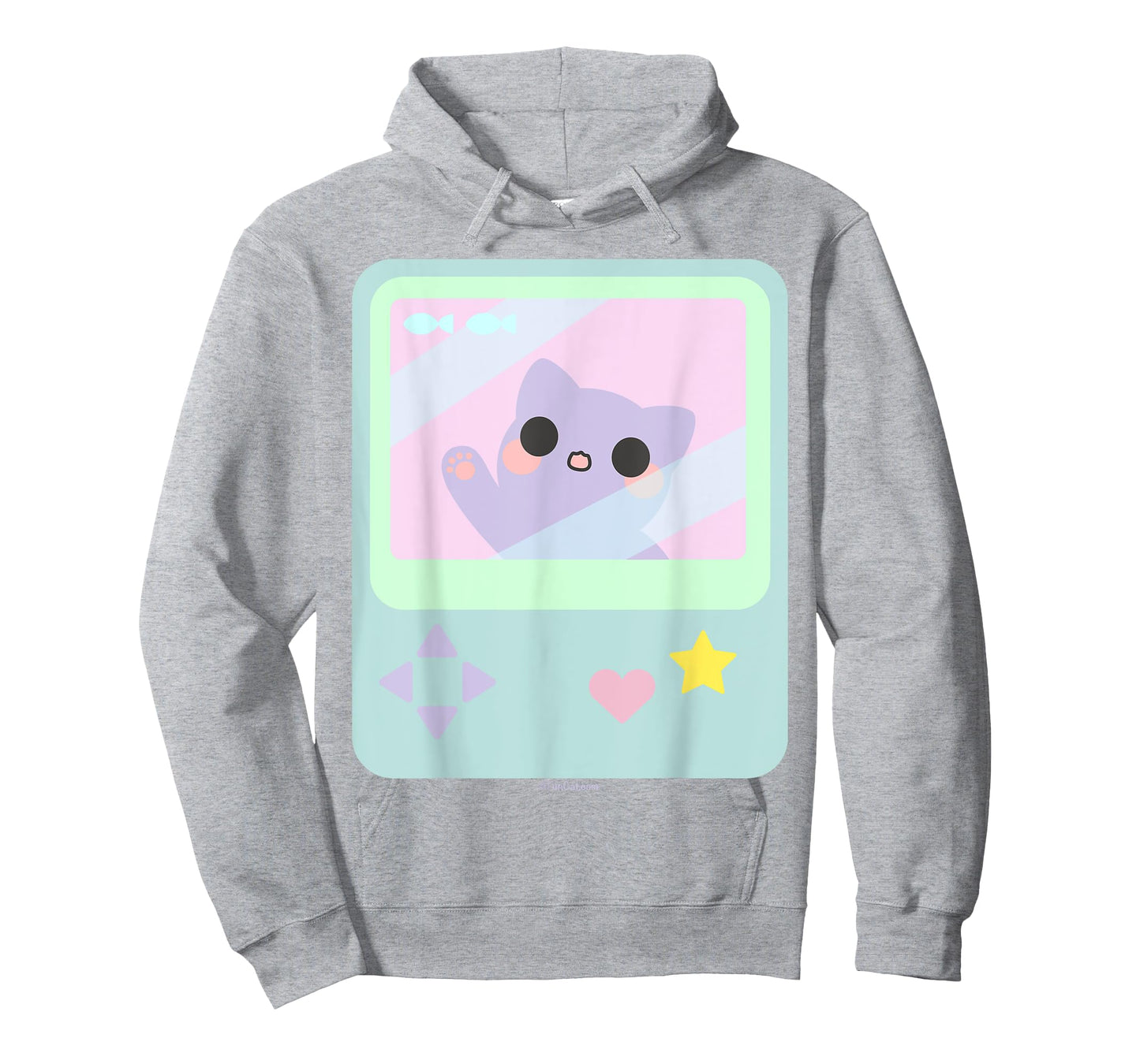 Super Kawaii Gamer Cat kitty Pastel Anime Inspired T-Shirt T-Shirt for Men Women Girls Kids