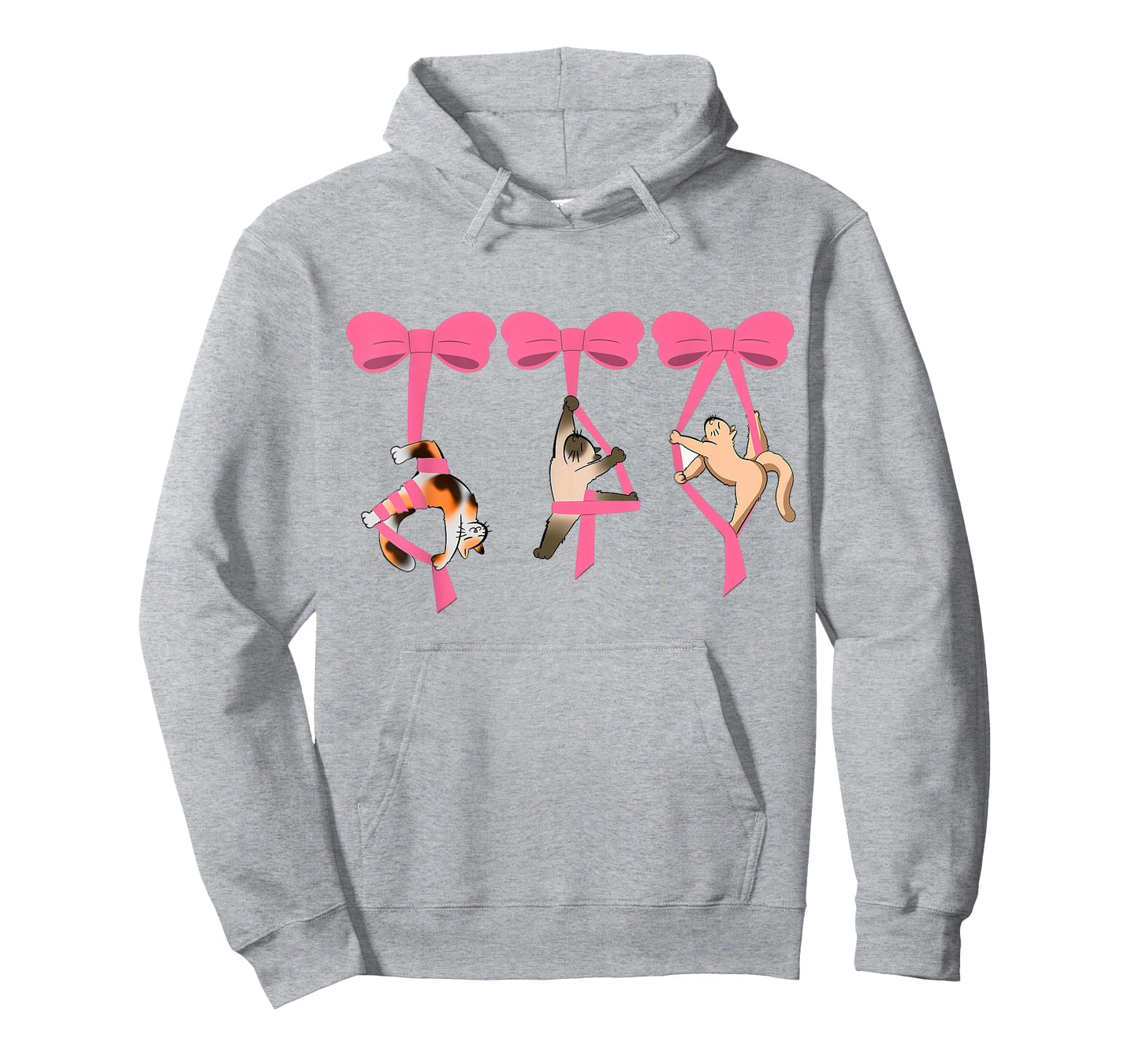 Aerialist Aerial Silk Dancer Cat Lover Dancing Aerial Silk T-Shirt